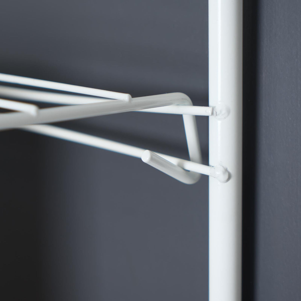 Over The Door Tiered Foldable Drying Rack Towel Storage Organiser Rail Hanger