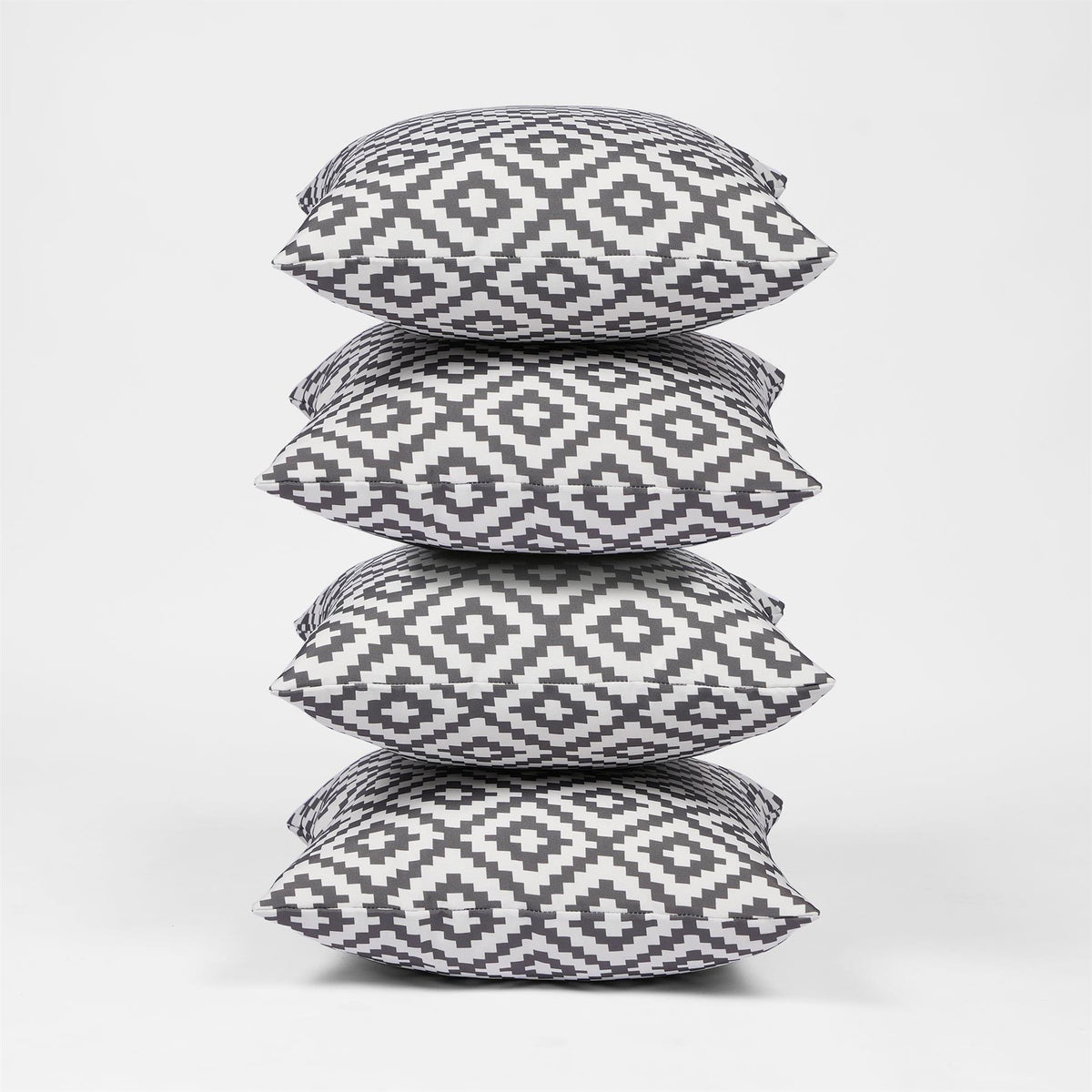 OHS Print Outdoor Cushion Covers Garden Water Resistant Filled Inserts Seat Set