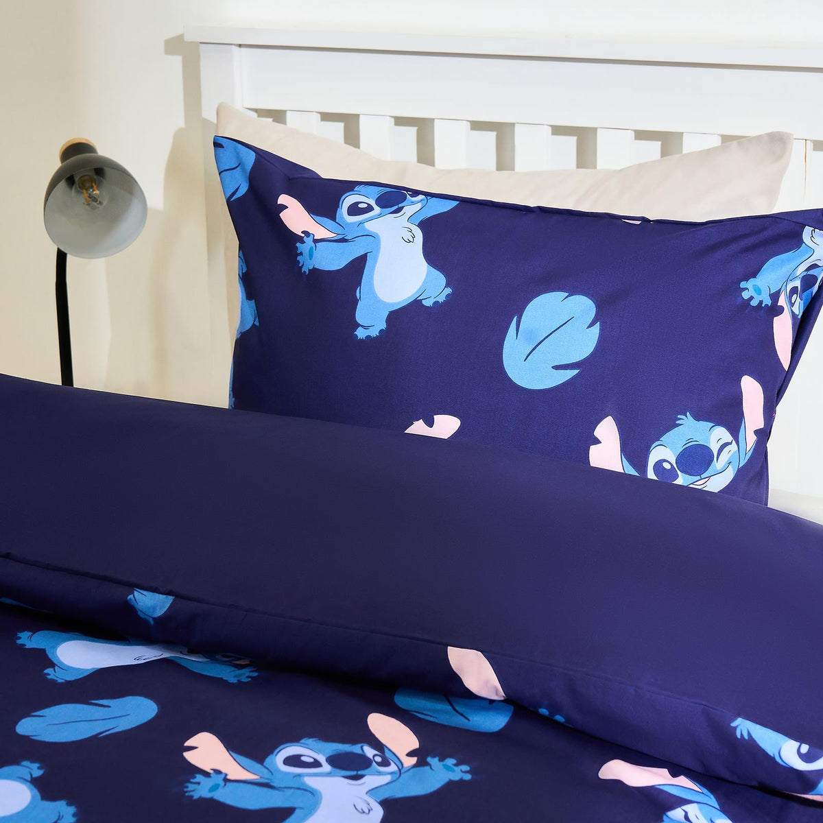 OHS x Stitch Bedding Set Kids Soft Polycotton Duvet Cover with Pillowcase