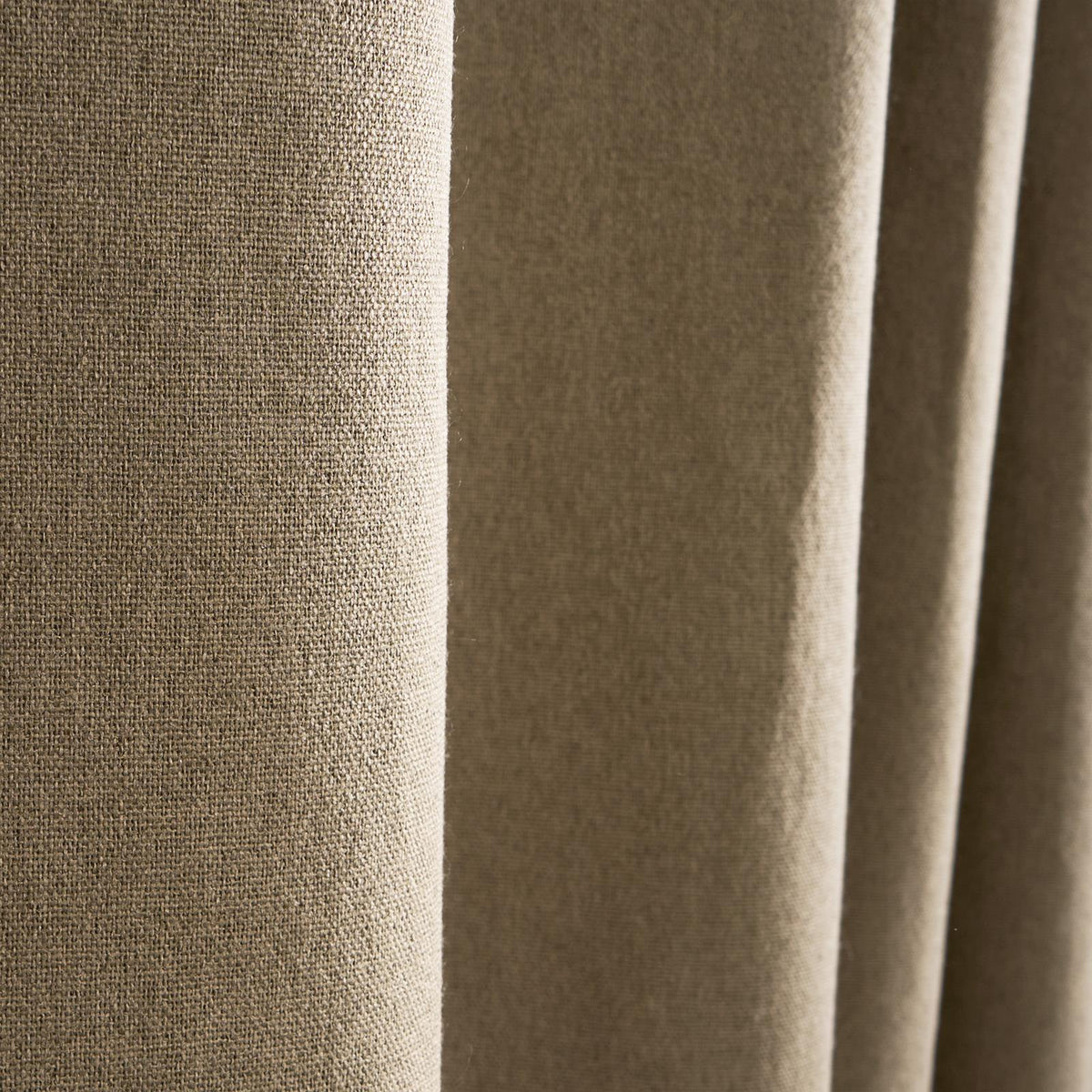 OHS Eyelet Blackout Curtains Woven Ready Made Ring Top Thermal Texture Thick