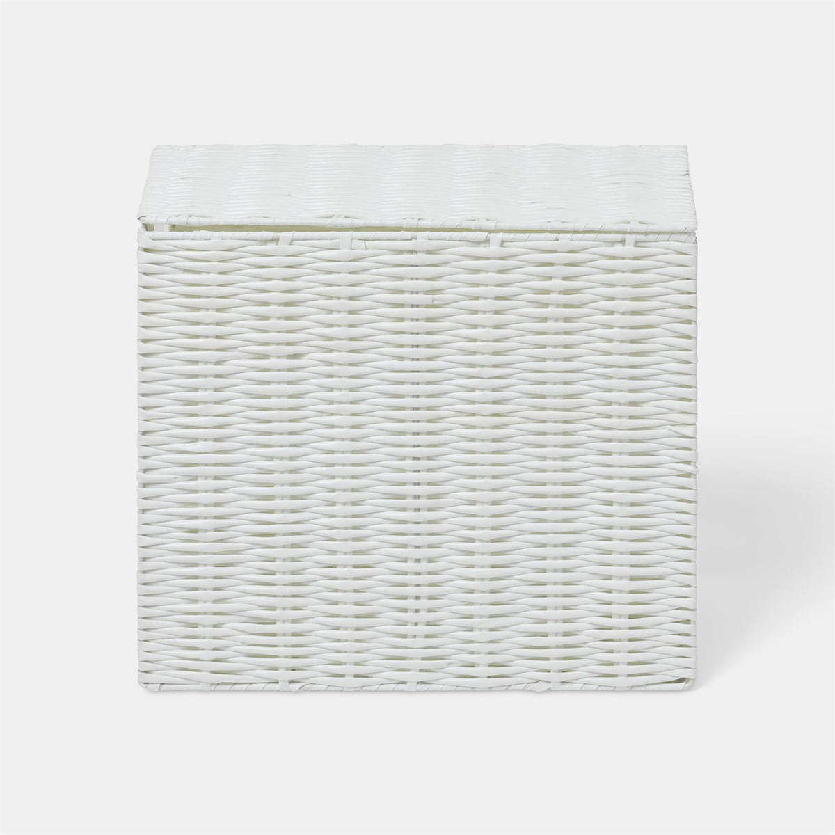 OHS Collapsible Laundry Basket Woven Folding Hamper Bathroom Corner Storage