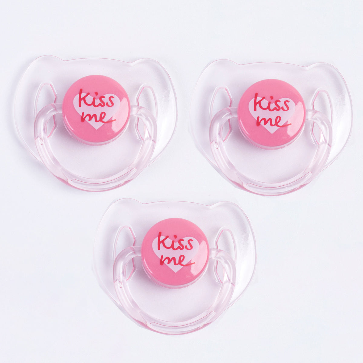 3PC Magnetic Dummy Pacifier for Reborn Baby Dolls DIY Supply Accessory Kids Gift