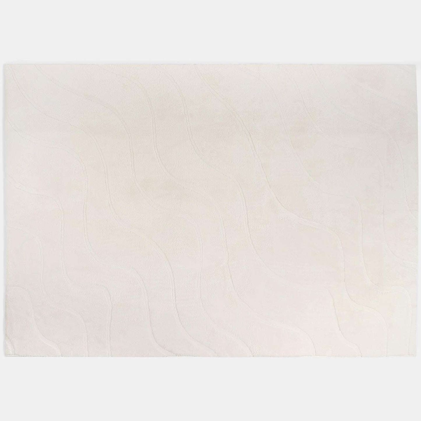 OHS Tufted Contour Rug Non Slip Soft Modern Carpet Living Room Bedroom