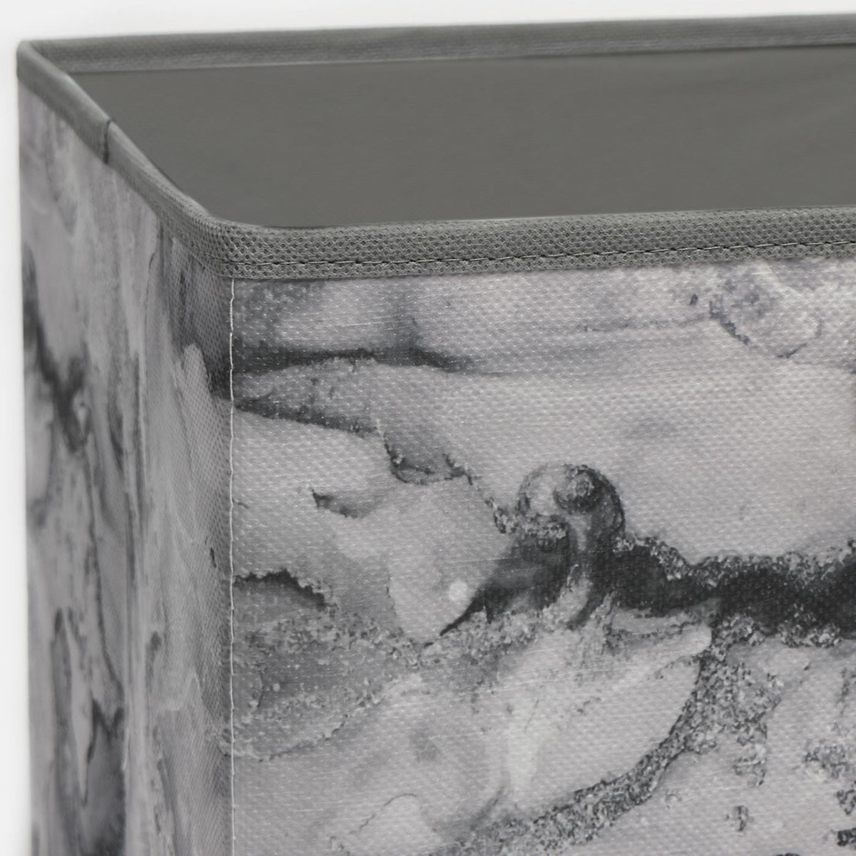 Marble Storage Cubes 2/4 Pack Folding Boxes Shoe Toy Tidy Set Space Saving Box