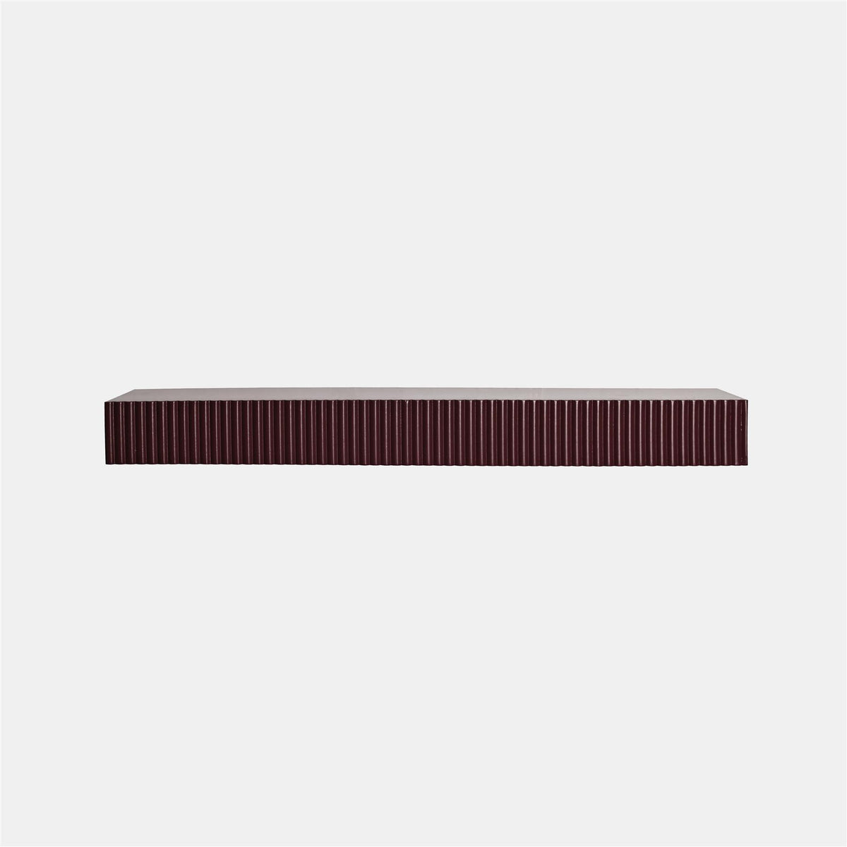 OHS Ribbed Floating Shelf Wall Storage Organiser Home Living Room Decor