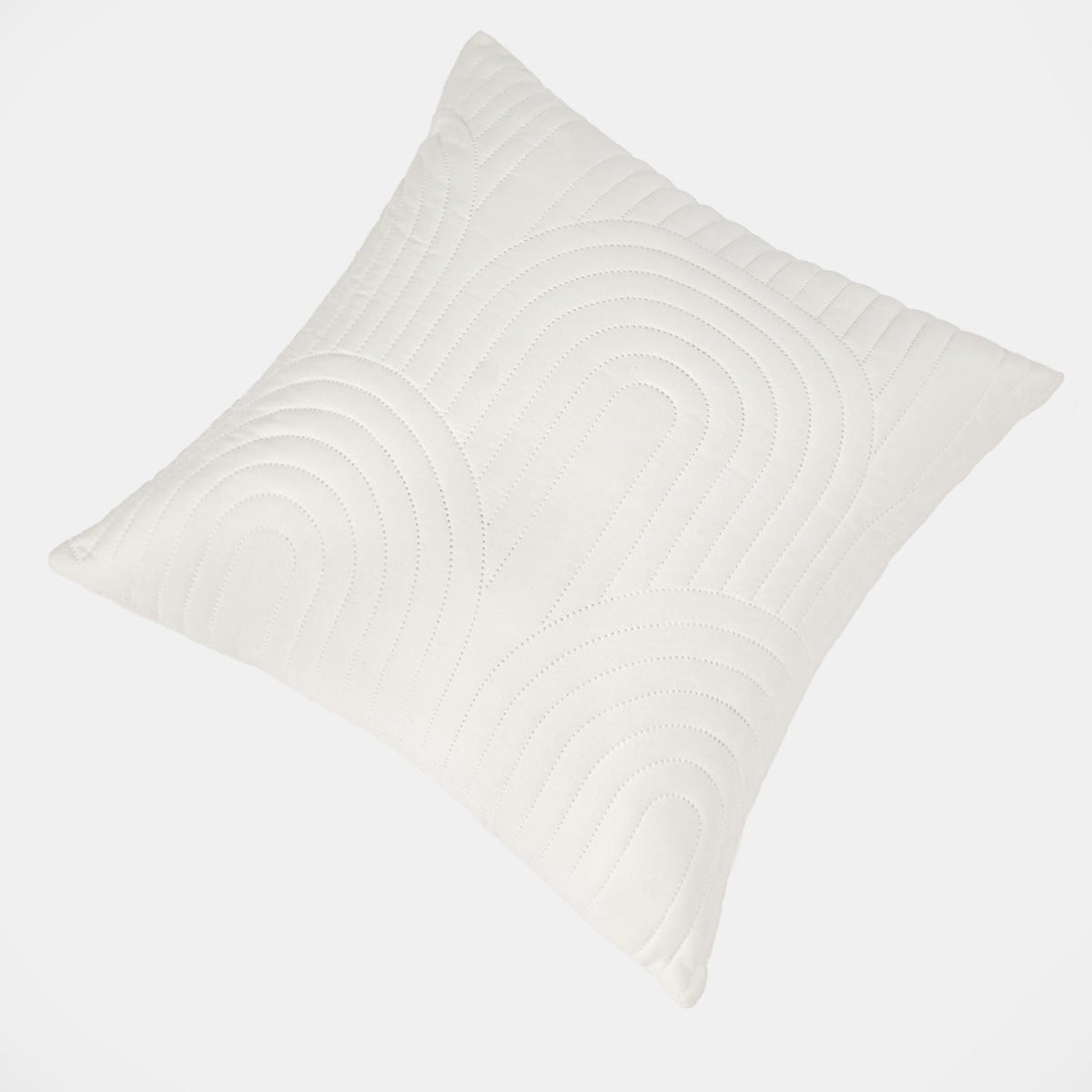 OHS Arches Quilted Cushion Covers Pinsonic Square Pillowcases Filled