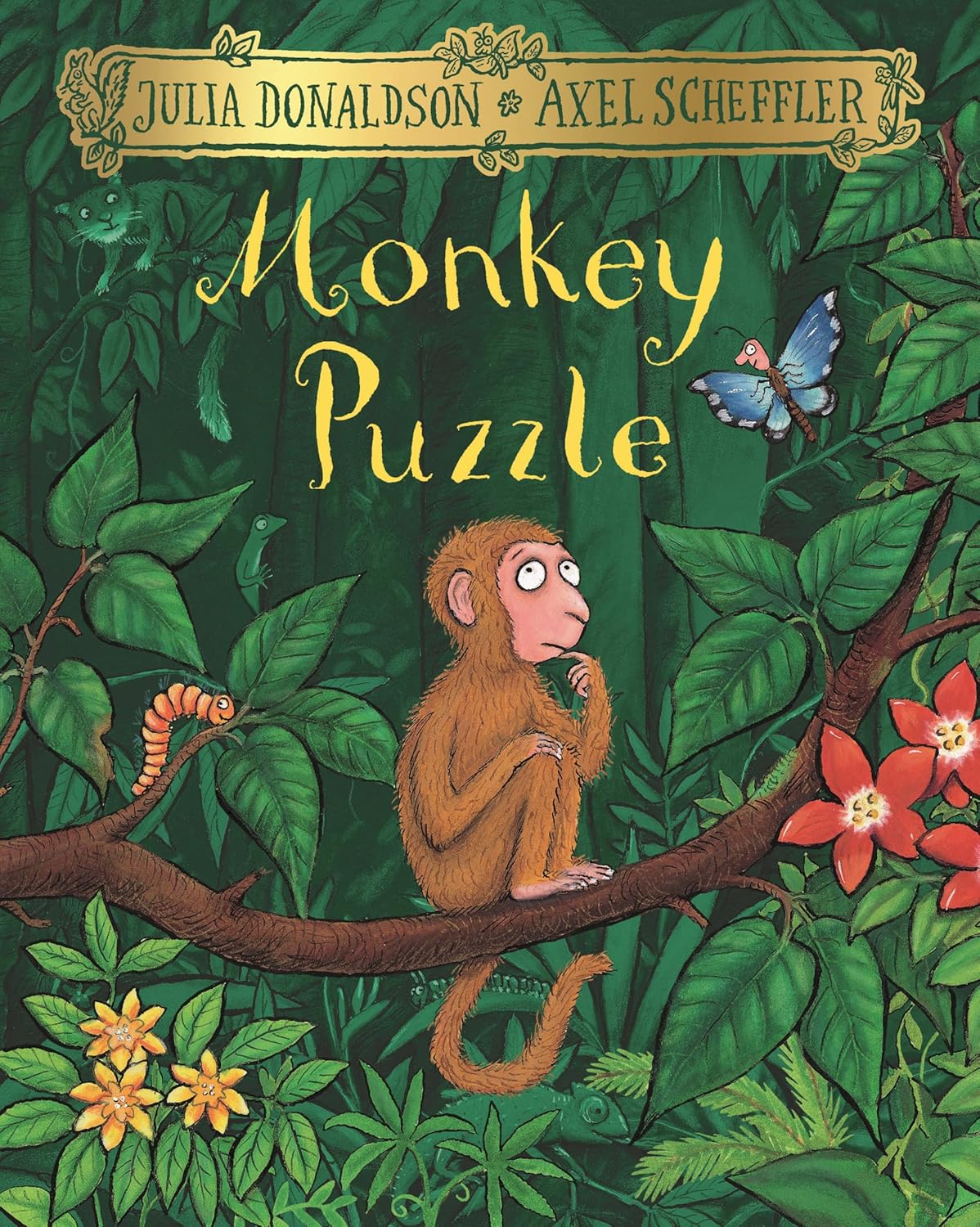 Monkey Puzzle: A funny rhyming story about jungle animals from the creators of The Gruffalo