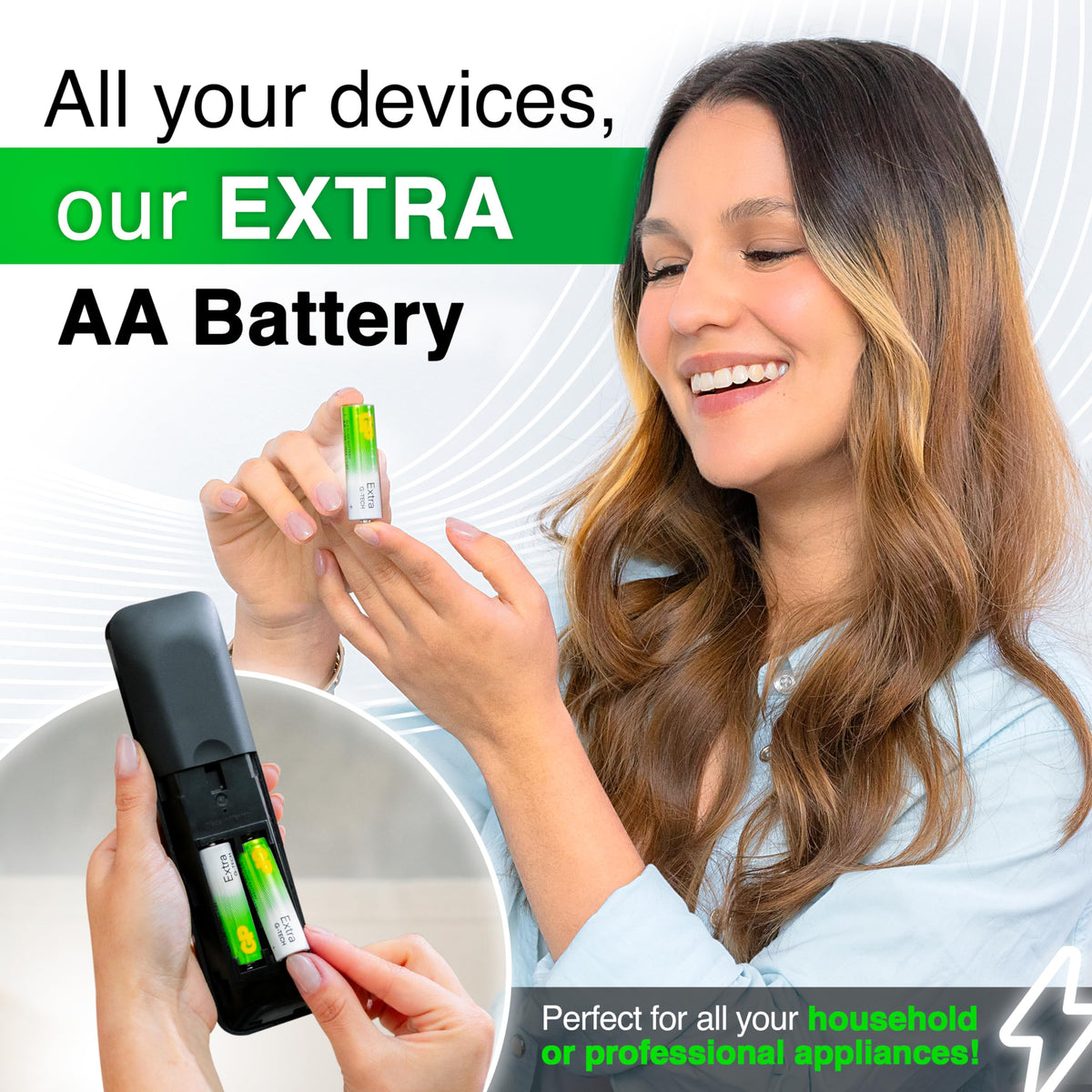 GP Extra AAA Batteries Bulk Pack of 36 1.5V Alkaline 10 Yr Life - Anti-Leak