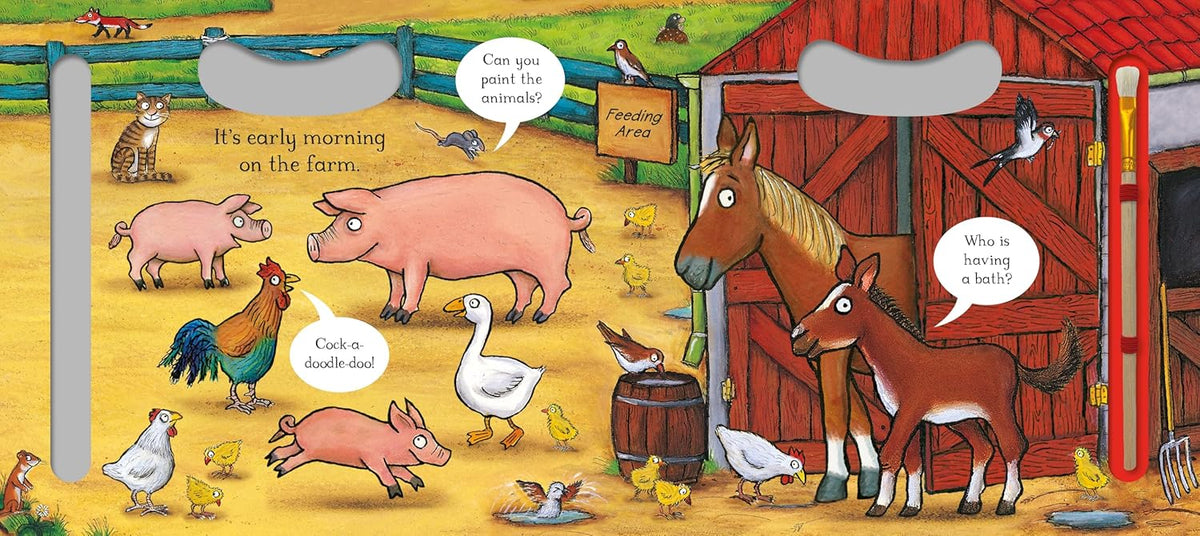 Farm Magic Painting: Just add water for mess-free fun! (Campbell Magic Painting, 1)