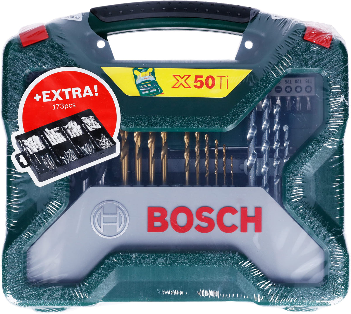 Bosch 34pc. X-Line Drill and Screwdriver Bit Set (for Wood, Masonary and Metal, Accessories Drill and Screwdriver)
