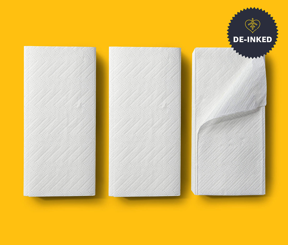 AmazonCommercial Singlefold (V-Fold / ZZ-Fold) Paper Hand Towels, 2-ply Cellulose, 3990 Sheets (15 packs of 266), Sheet Size: 22 x 21 cm, H3 Dispenser Compatible