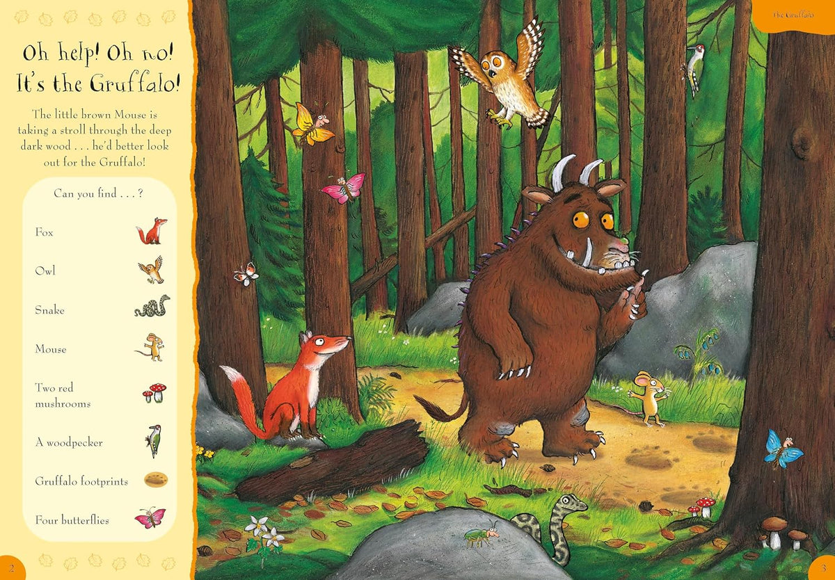 The Gruffalo and Friends Search and Find: The perfect summer holiday activity book for kids