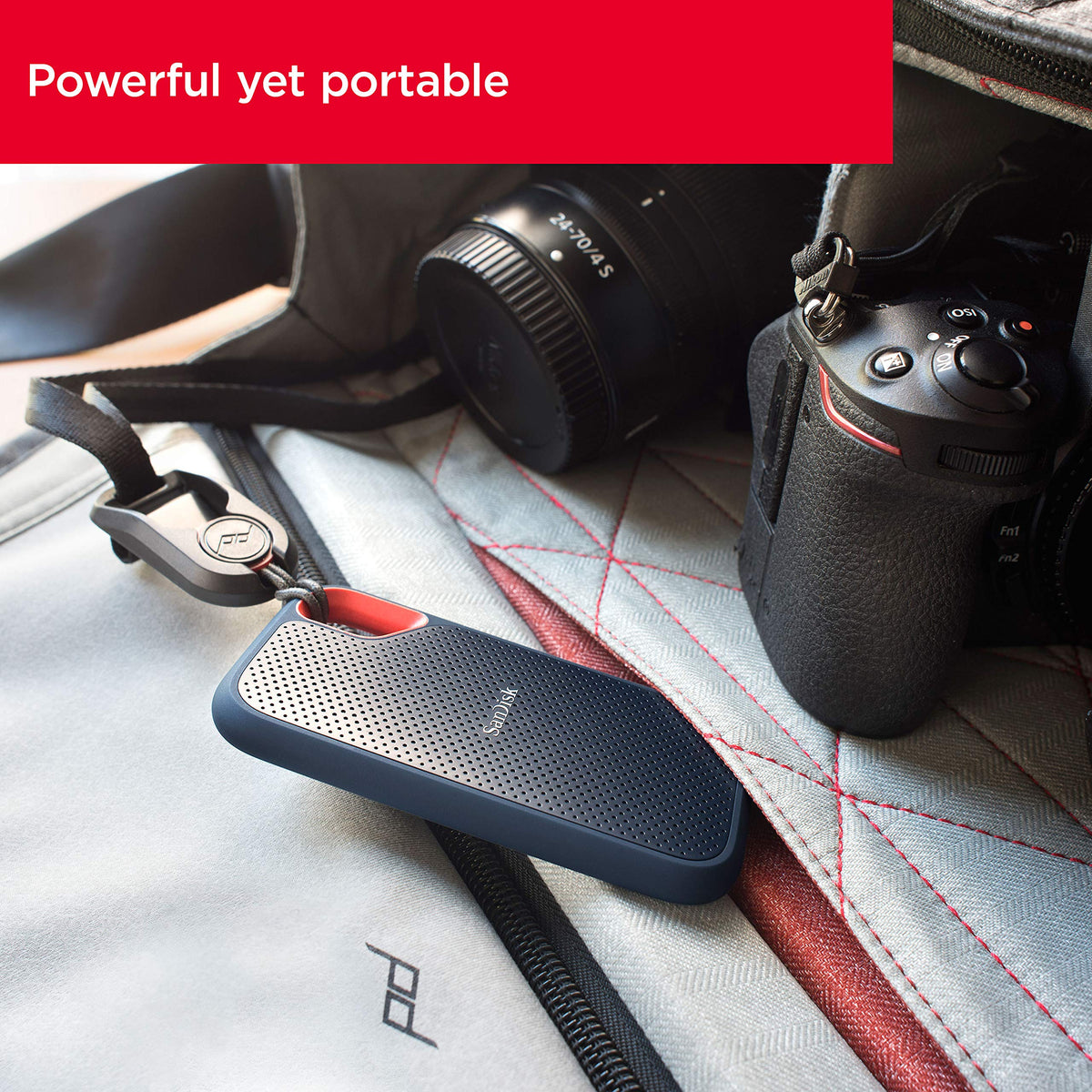 SanDisk Extreme Portable SSD 1TB - Up to 1050MB/s Read Speeds (Older Model)