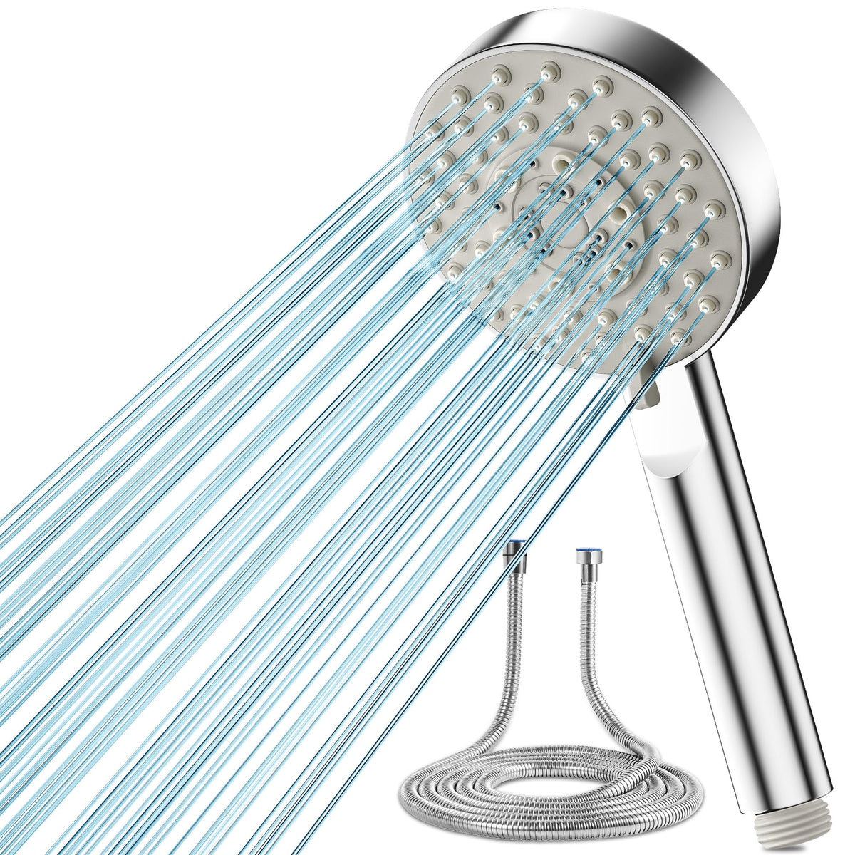 Magichome Shower Head, High Pressure Shower Head with 5 Spray Modes