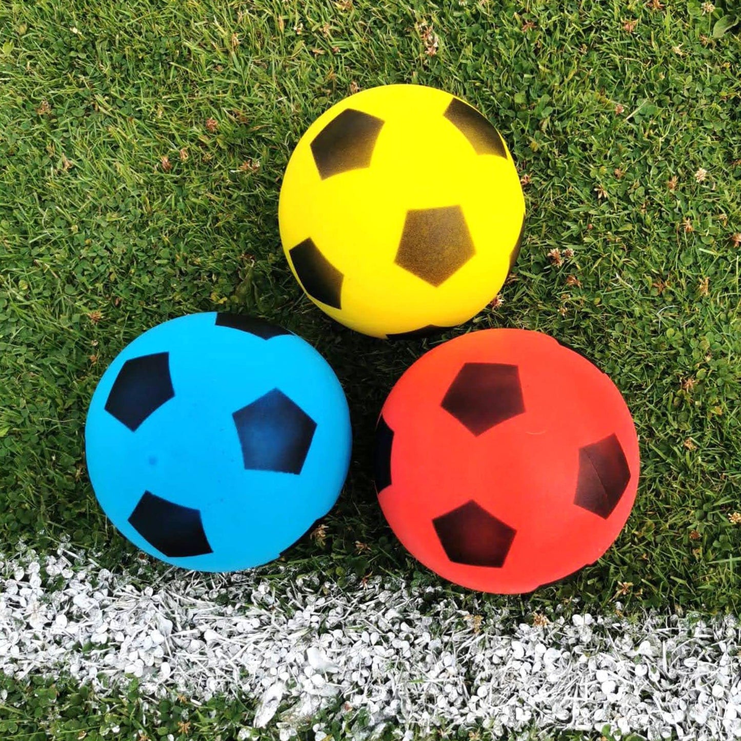 Fun Sport Foam Footballs | Indoor/Outdoor Soft Sponge Foam Soccer Ball | Play Many Games For Hours Of Fun | Suitable For All Ages