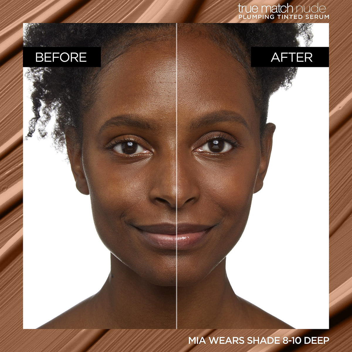 L'Oréal Paris Nude Plumping Tinted Serum with Hyaluronic Acid, Shade 4-5