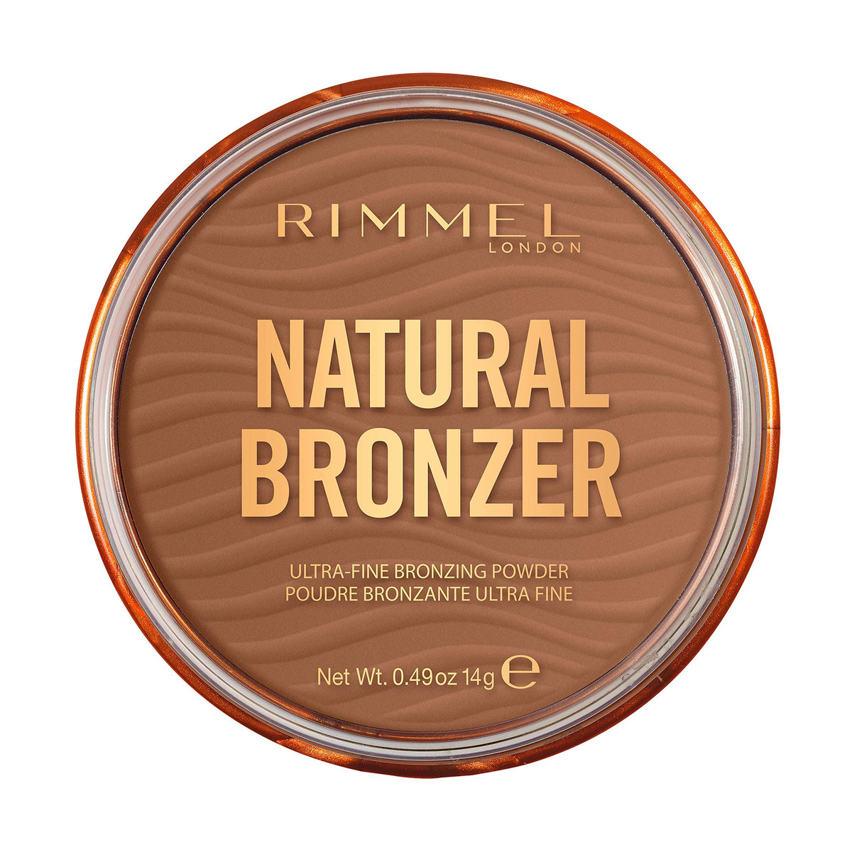 Rimmel Natural Bronzer, Silky-Smooth & Ultra-Fine Bronzing Powder, 002 Sunbronze, 14g