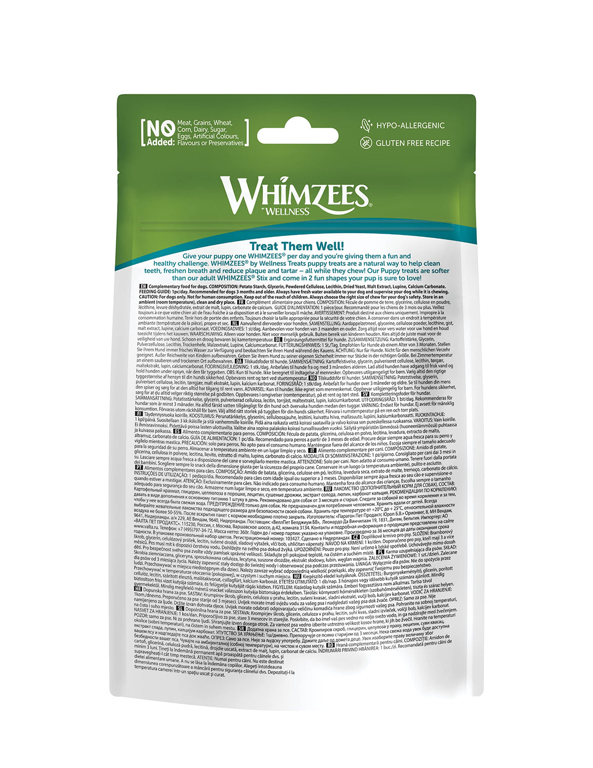 WHIMZEES Stix S, 28 Pieces – Size S
