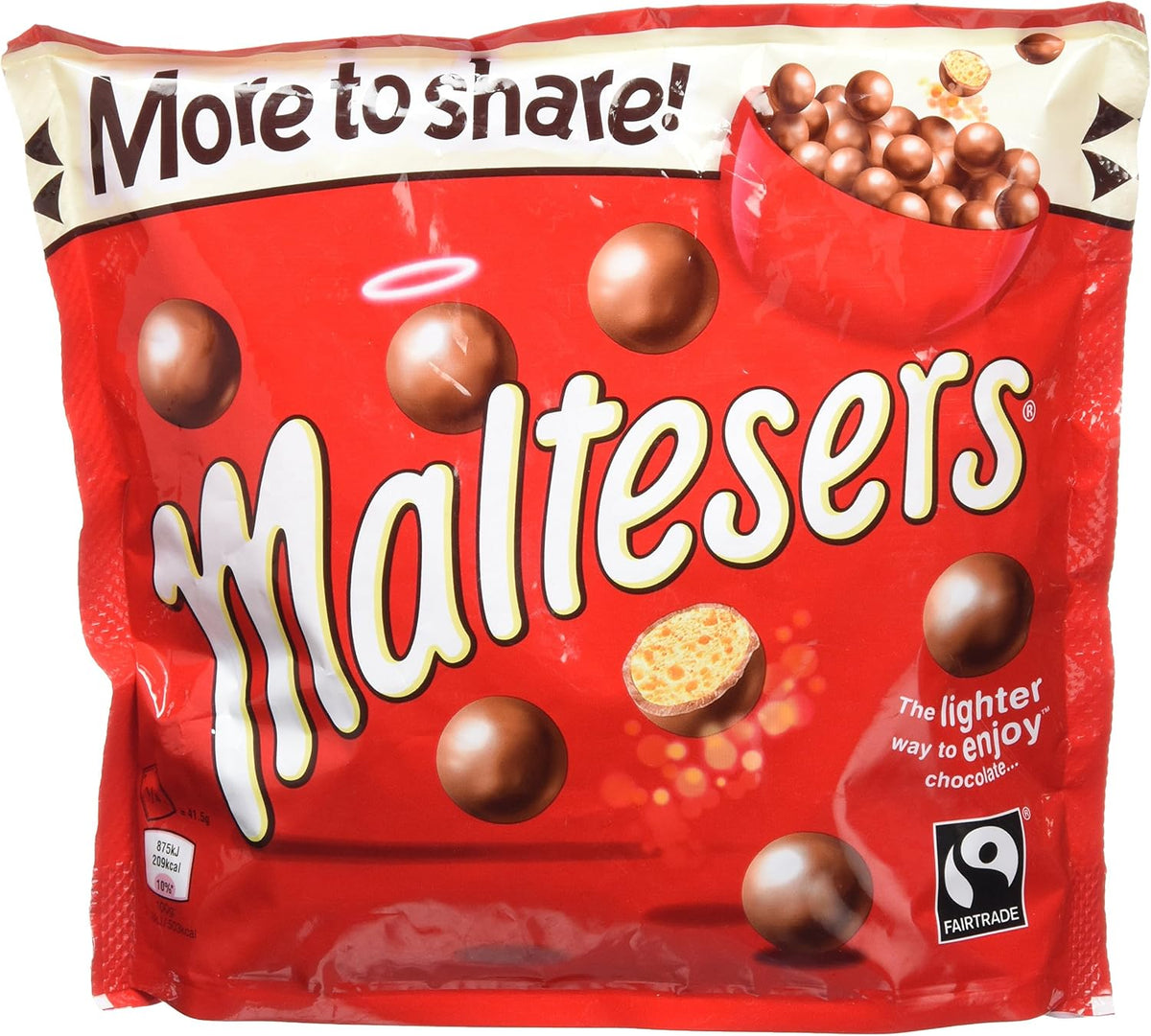 Maltesers Chocolate Sharing Pouch, 166 g