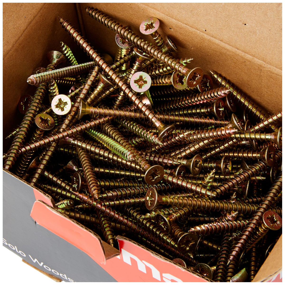 TIMCO Solo Chipboard & Woodscrews - Gold - 6.0 x 90mm - 60090SOLOC