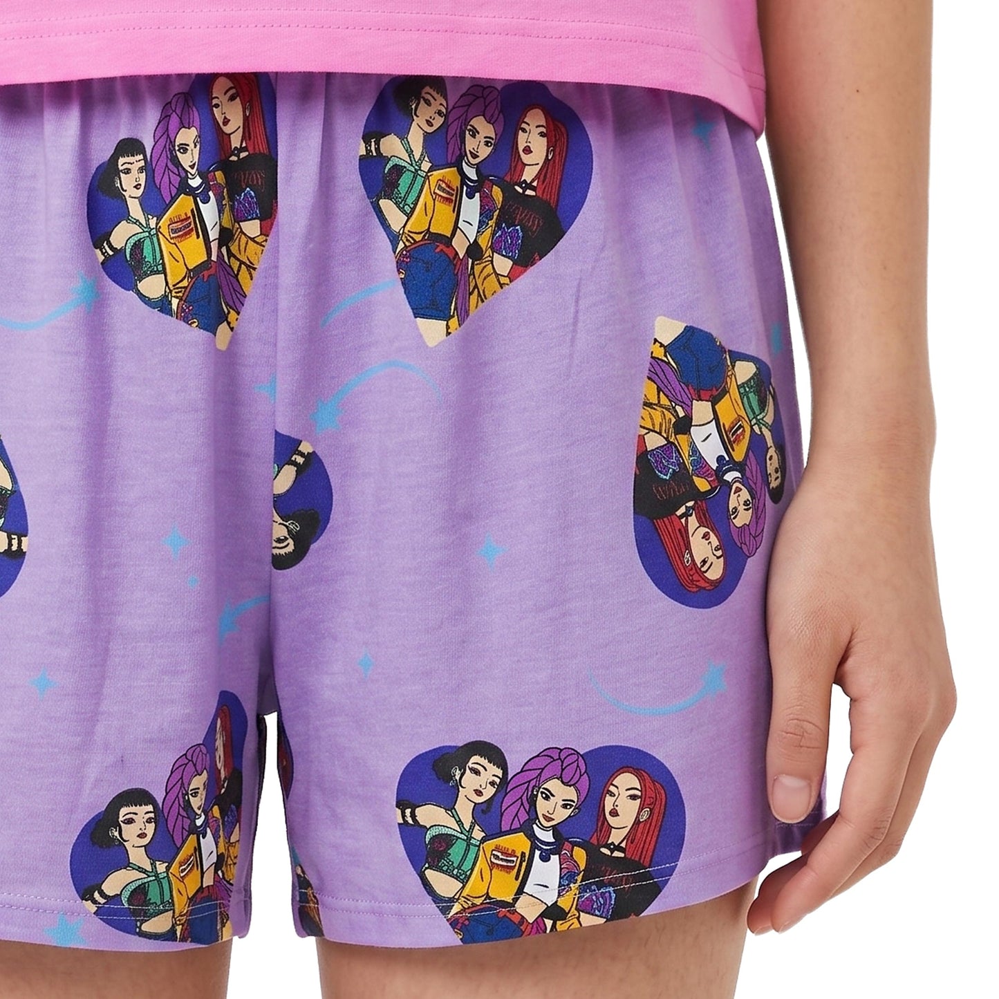 KPop Demon Hunters Pyjamas, Rumi, Zoey & Mira Girls Pjs Set, K-Pop Pyjamas, Ages 5 To 13 Years