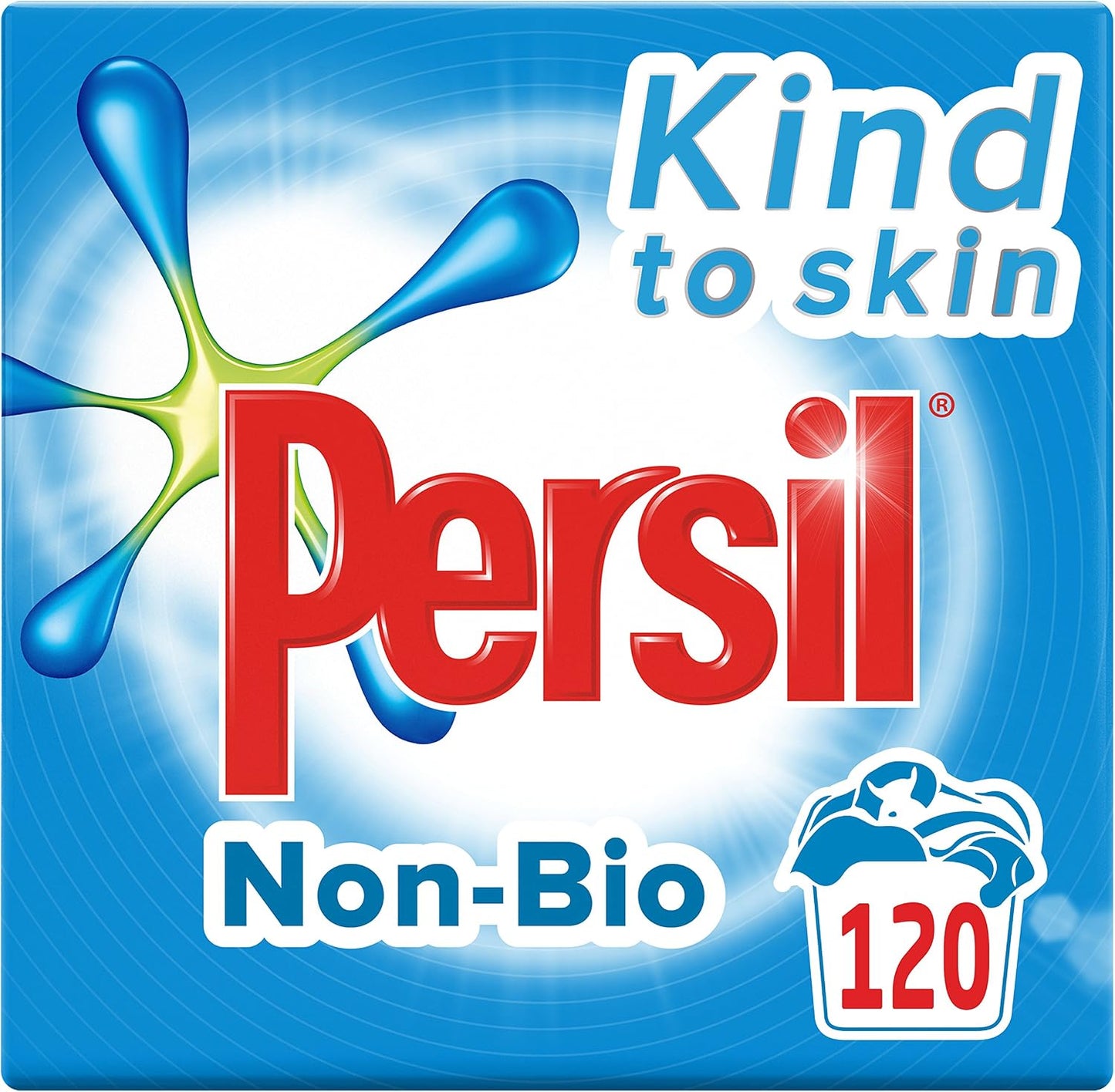 Persil Non Bio Colour Washing Powder, Clean And Fresh Fragranced Laundry Detergent For Clothes, Large Family Pack (8.4 kg)