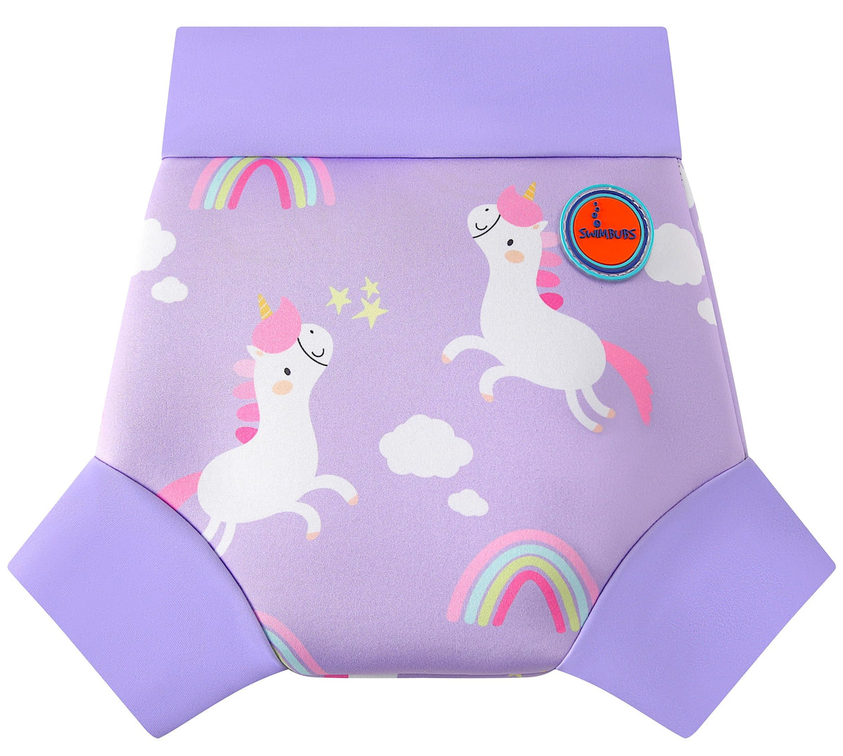 Swimbubs Reusable Swim Nappy – Baby Swimwear for Boys and Girls, Ideal for Swimming Lessons (12-24 Months, Blue Whale)