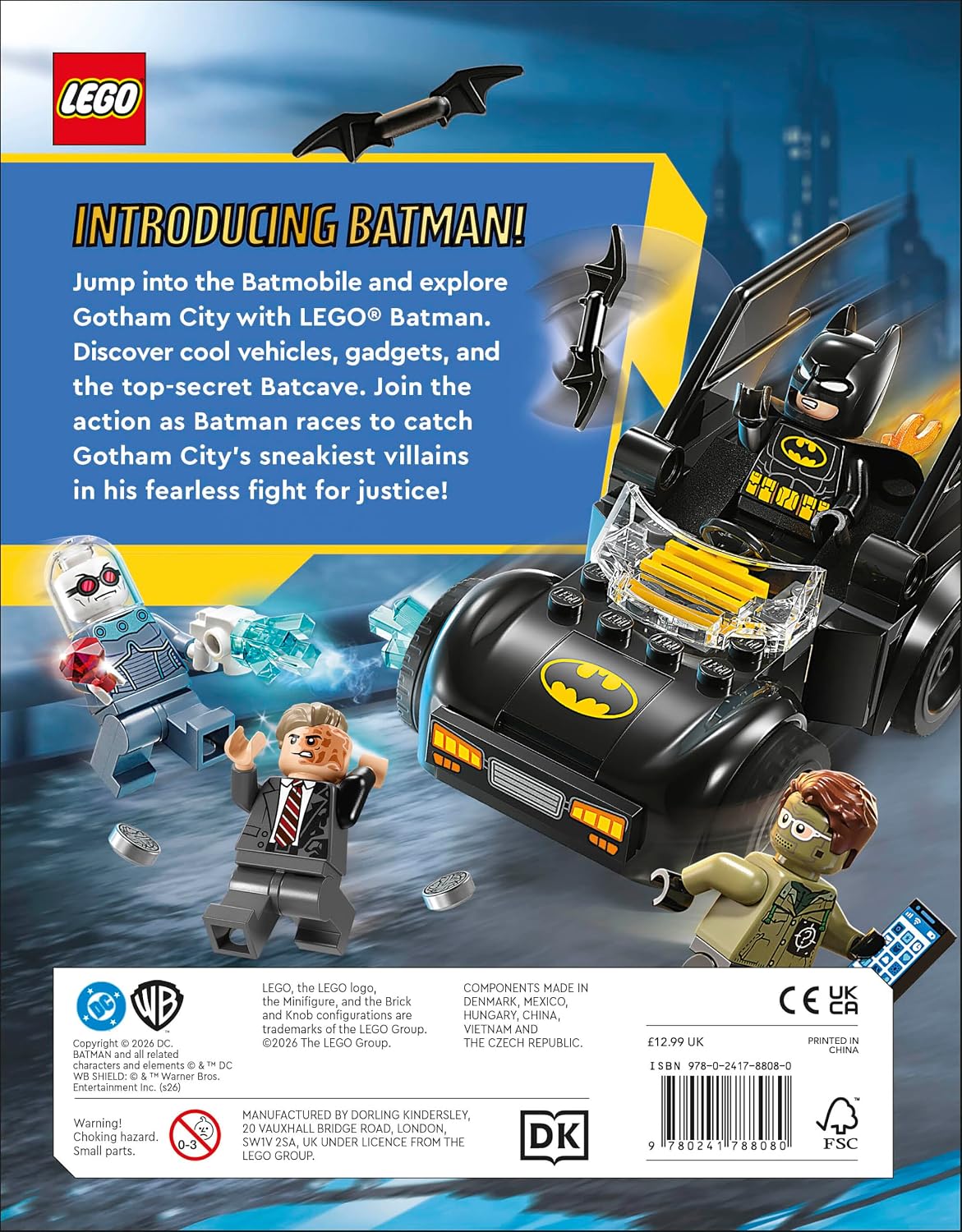 LEGO DC Batman Adventures in Gotham City: Includes Exclusive Minifigure