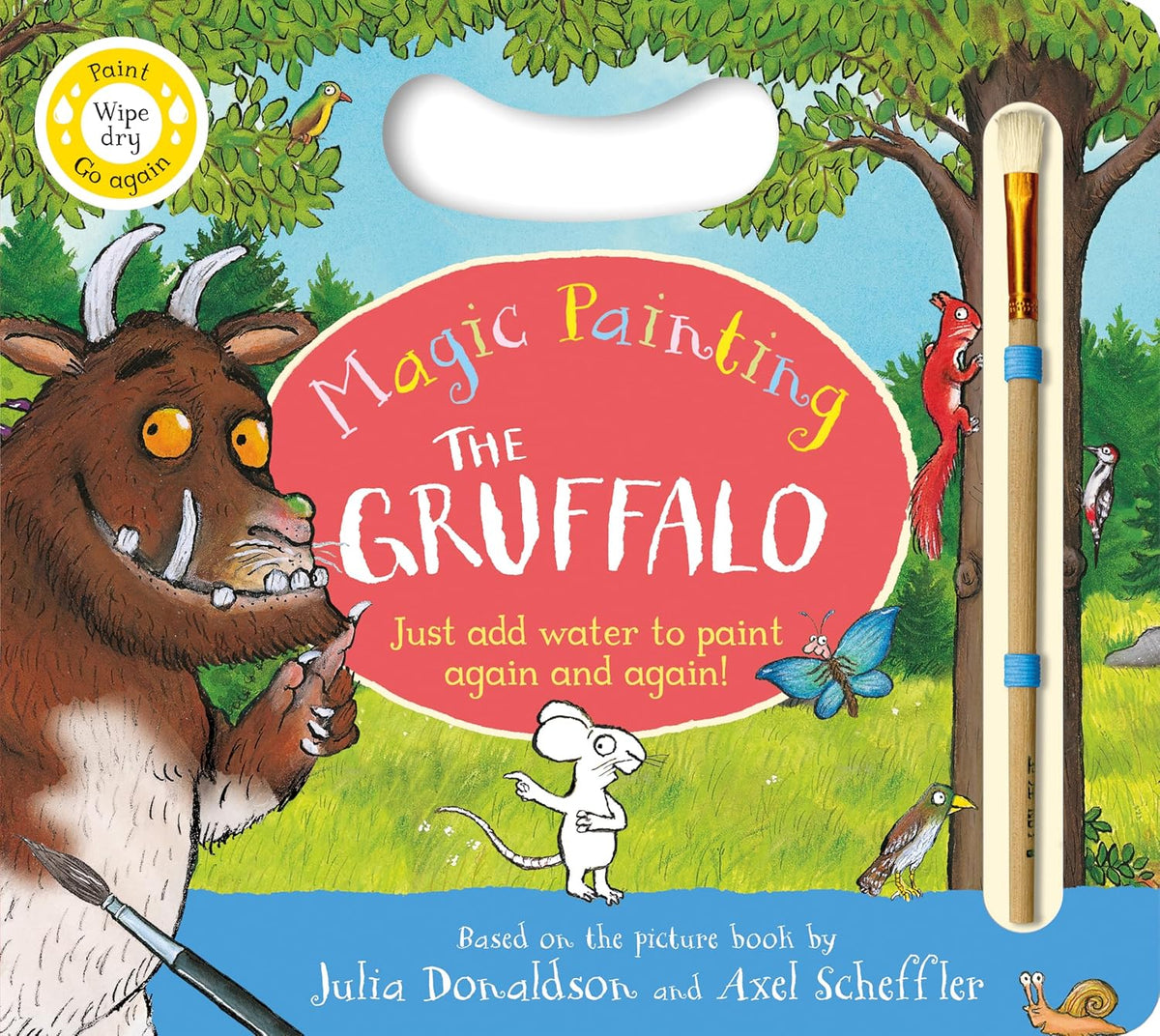 The Gruffalo Magic Painting Book: Just add water for mess-free fun!