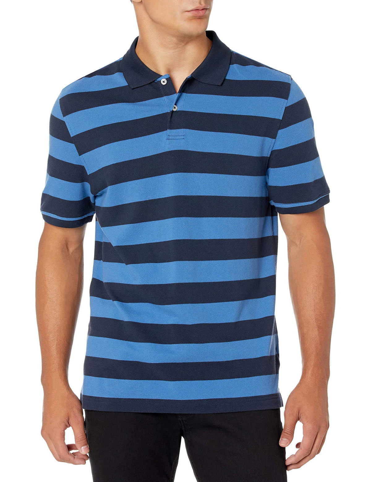 Amazon Essentials Men's Slim-Fit Cotton Pique Polo Shirt (Limited Edition Colors)