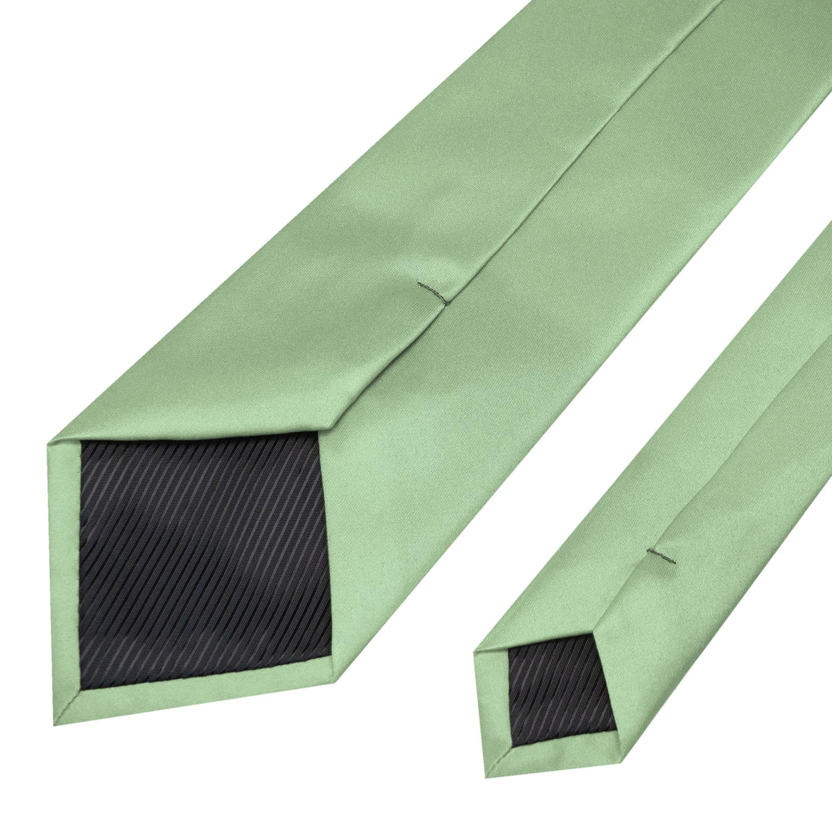 RBOCOTT Solid Color Tie Mens Necktie for Business and Wedding Party