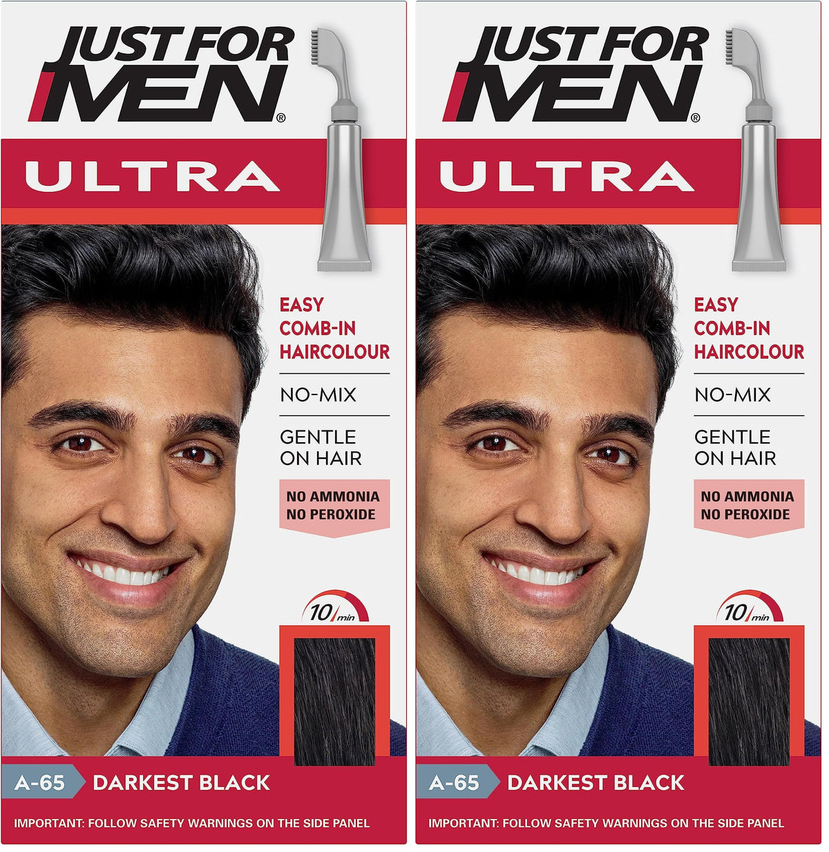 Just for Men Ultra, Hair Colour Dye, A45 Dark Brown