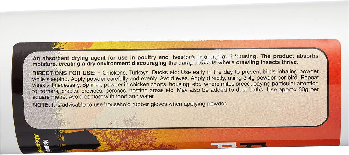Johnsons Poultry Mite & Lice Powder,White