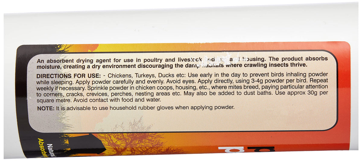 Johnsons Poultry Mite & Lice Powder,White