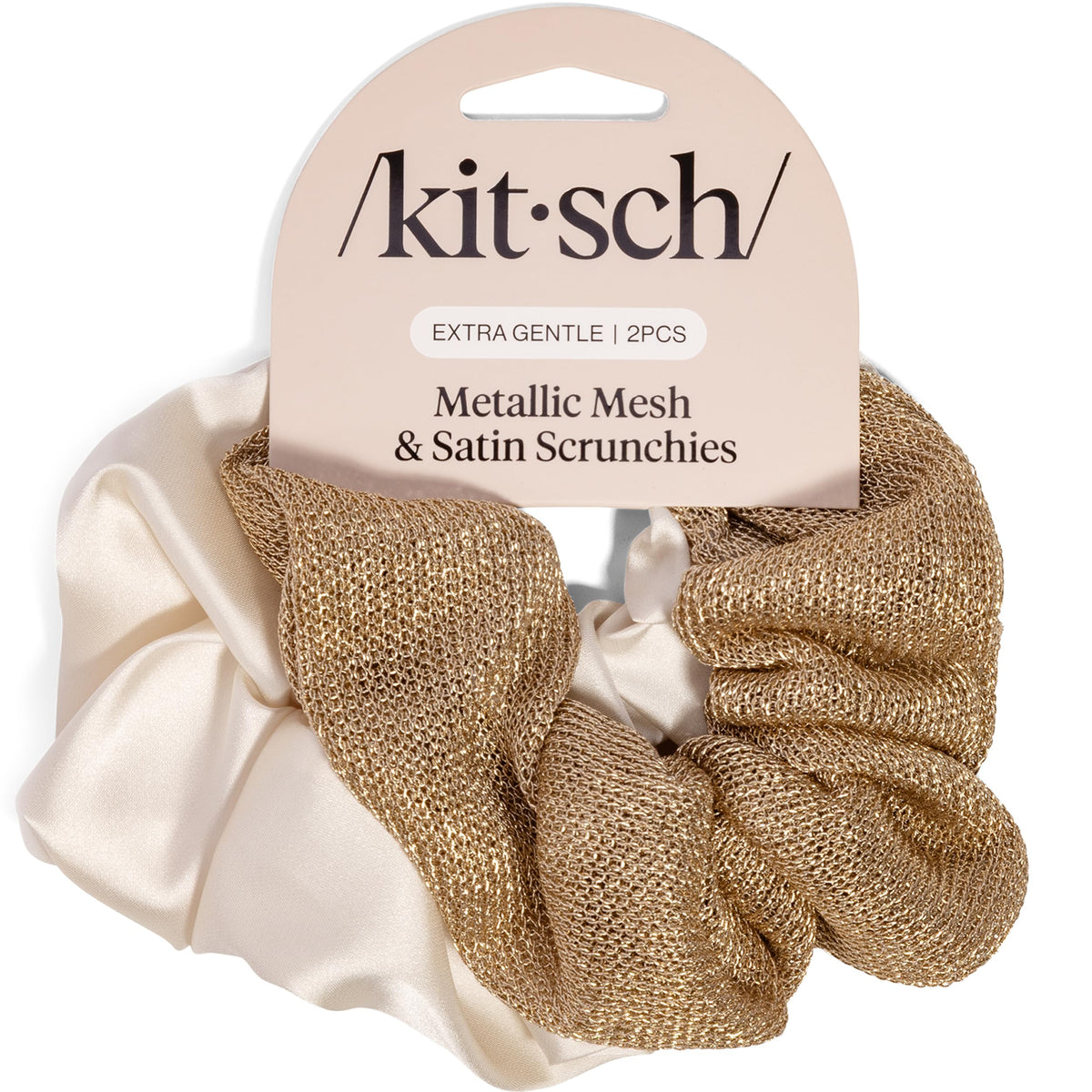 Kitsch Satin Scrunchies for Women 3pcs - Garden Bouquet
