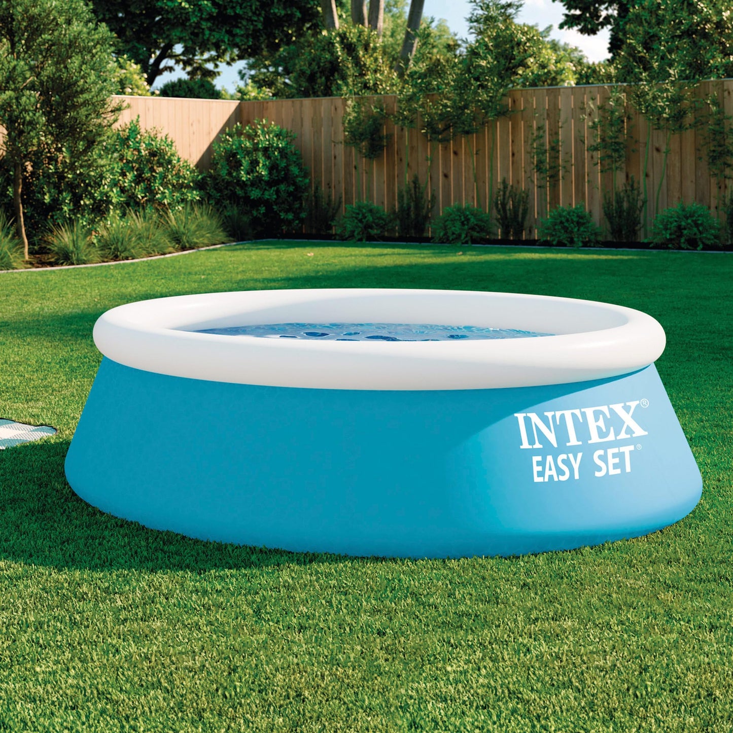 Intex 6ft x 20in Easy Set Swimming Pool #28101, Blue