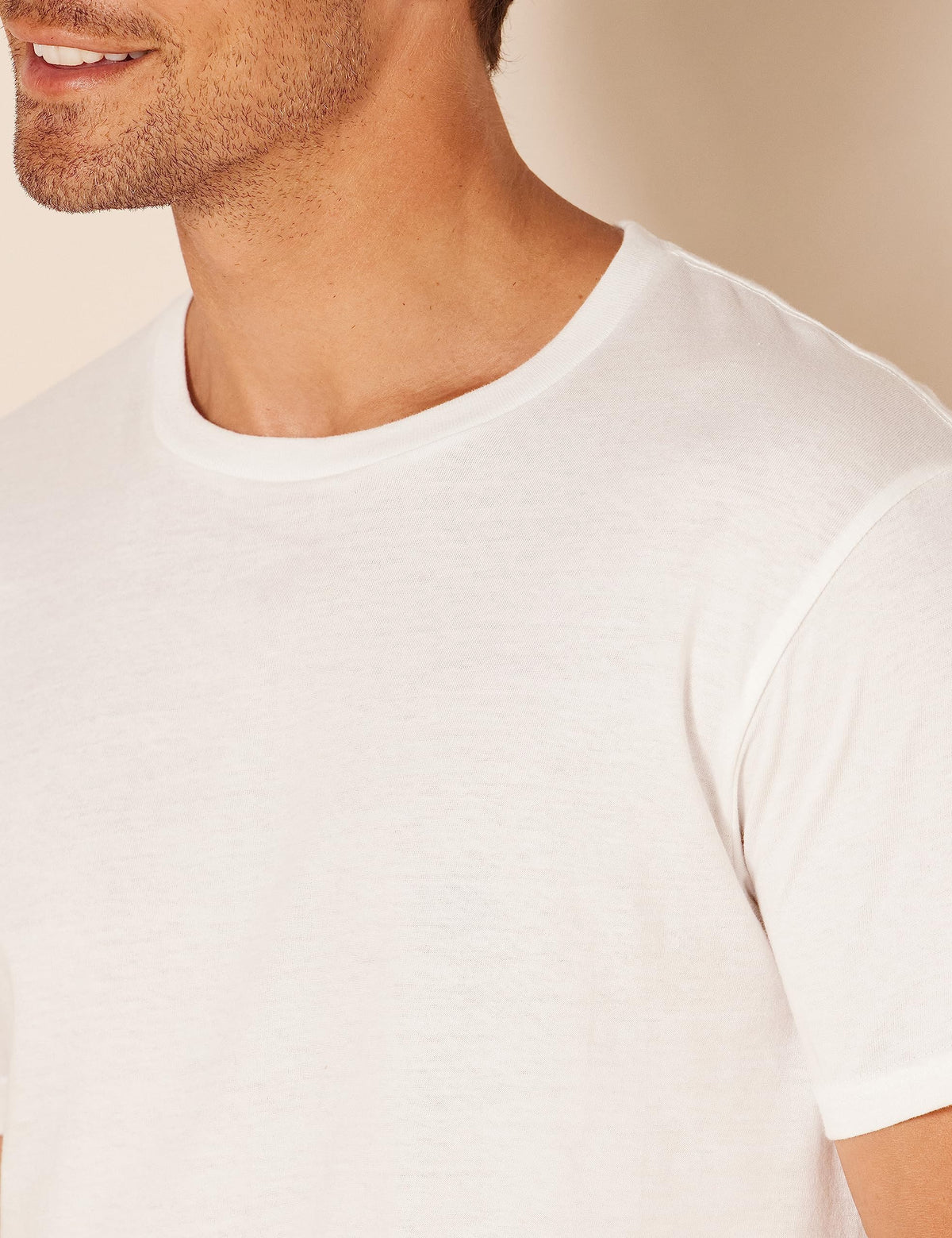 Amazon Essentials Men's Vests - Slim-Fit Cotton Crew Neck, Short and Long Sleeve T Shirt, Pack of 6, Undershirt and Vests for Men