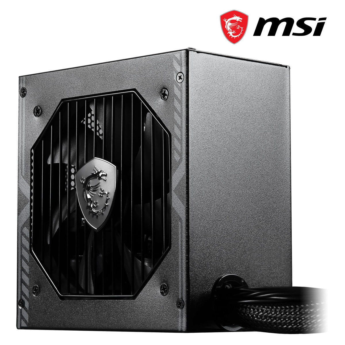 MSI MAG A750GL PCIE5 Power Supply Unit, 750W, 80 Plus Gold, Fully Modular, ATX 3.0, PCIe 5.0 GPU Support, 120mm FDB Fan, Full-Bridge LLC, Flat Black Cables - 7 Year Warranty