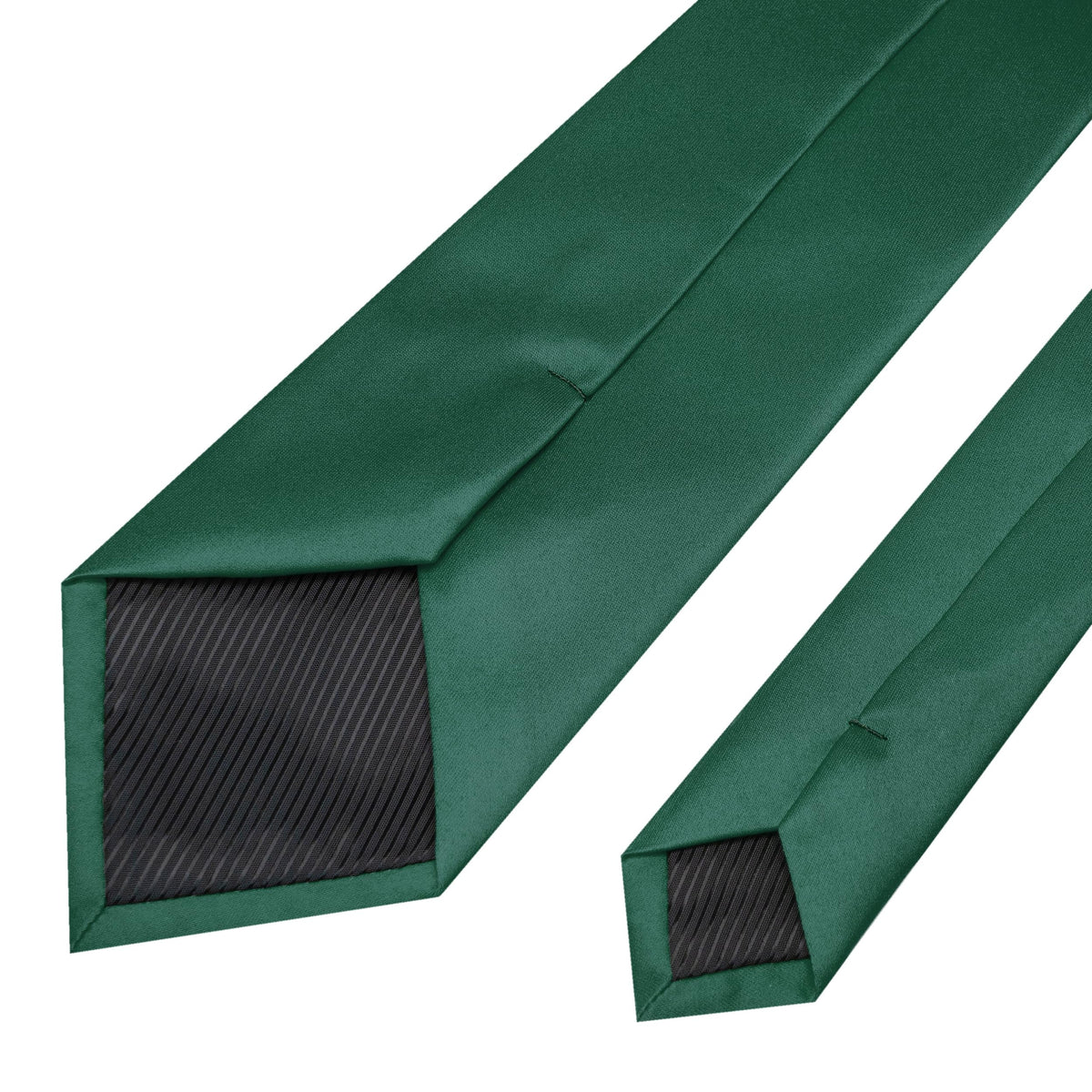RBOCOTT Solid Color Tie Mens Necktie for Business and Wedding Party