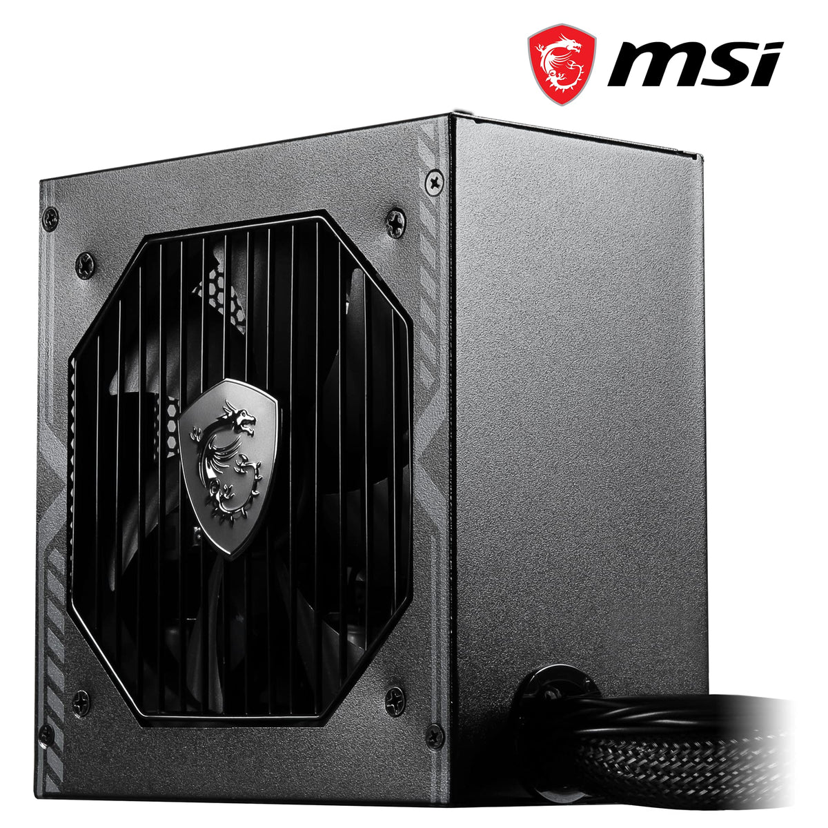 MSI MAG A750GL PCIE5 Power Supply Unit, 750W, 80 Plus Gold, Fully Modular, ATX 3.0, PCIe 5.0 GPU Support, 120mm FDB Fan, Full-Bridge LLC, Flat Black Cables - 7 Year Warranty