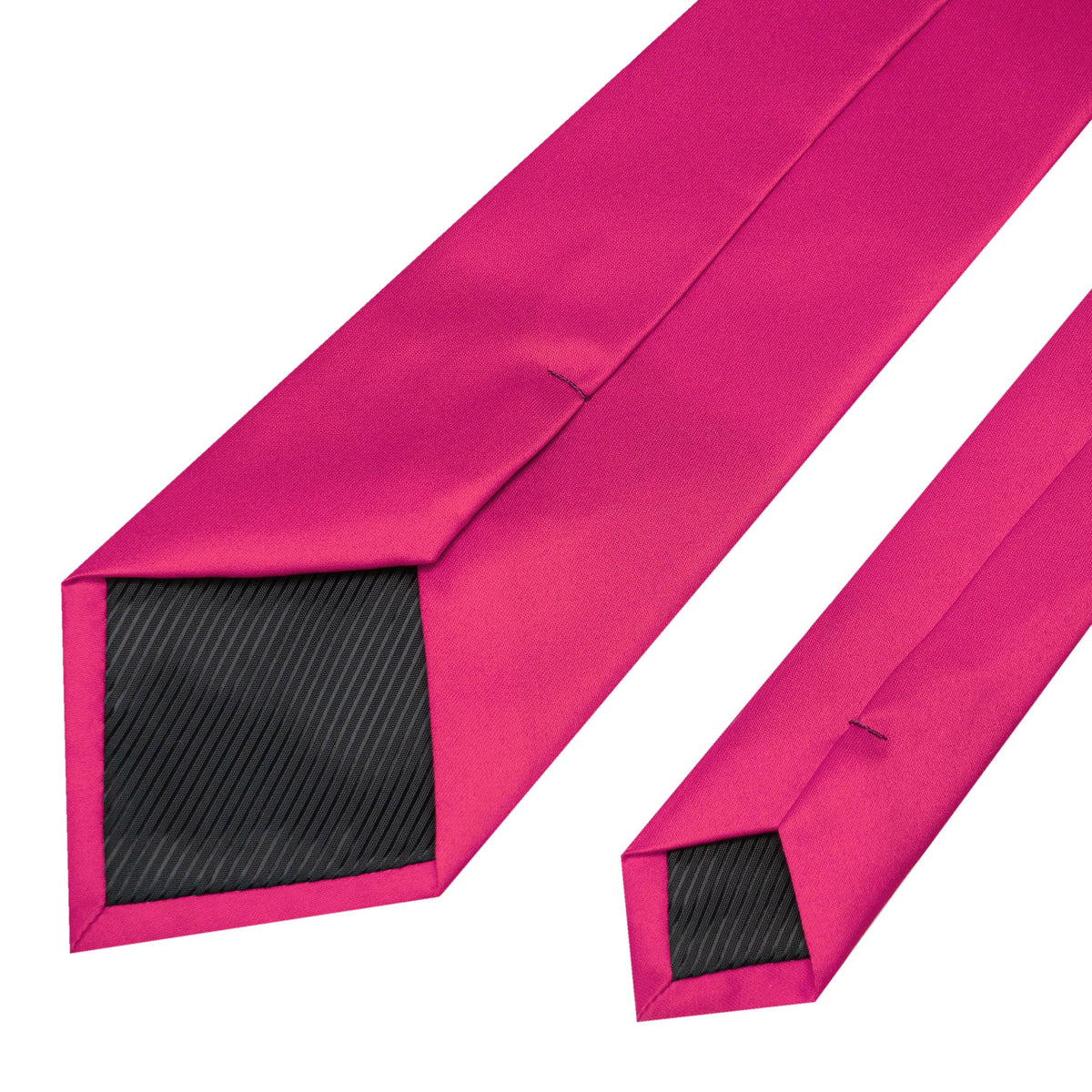 RBOCOTT Solid Color Tie Mens Necktie for Business and Wedding Party
