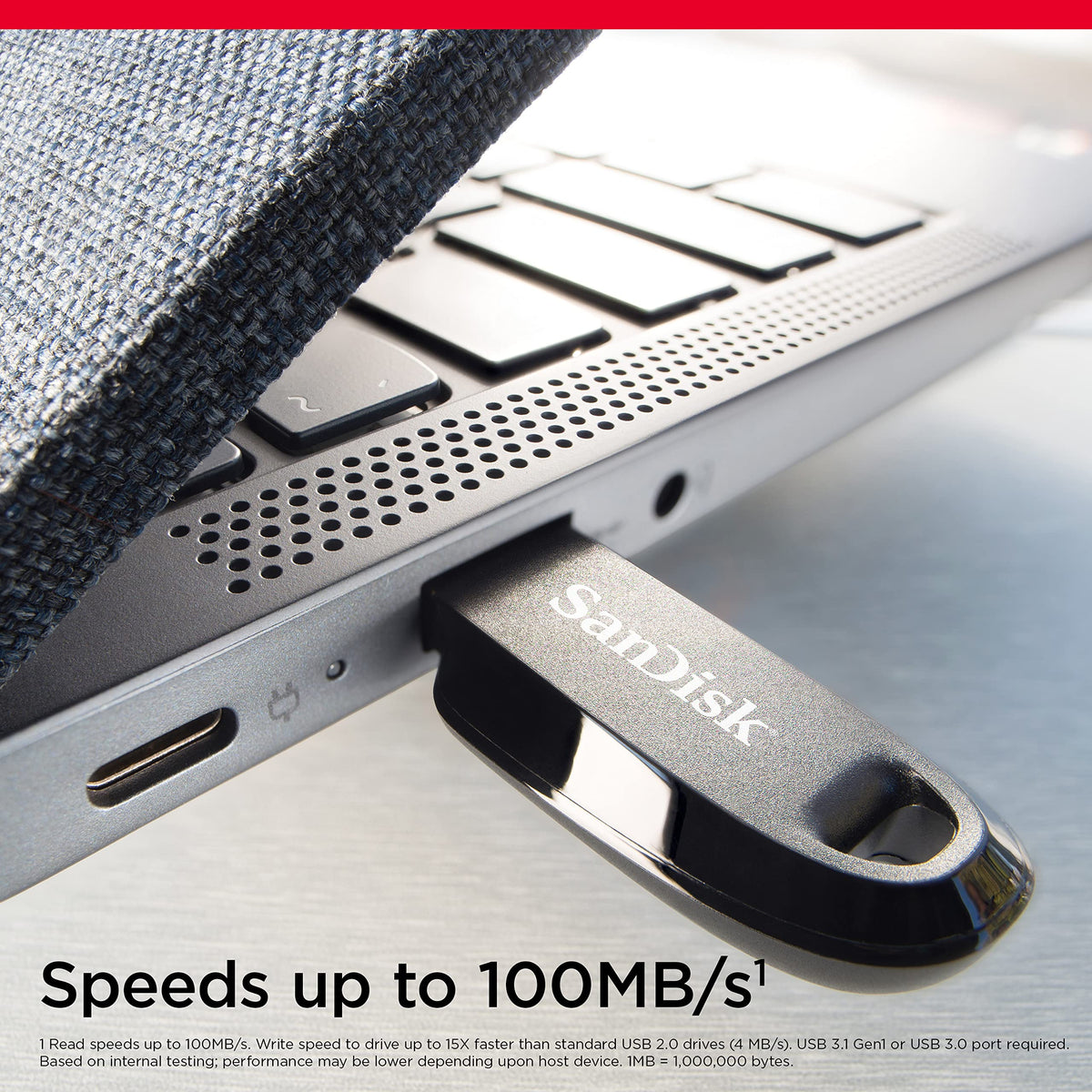 SanDisk 128GB Cruzer Blade USB 2.0 Flash Drive