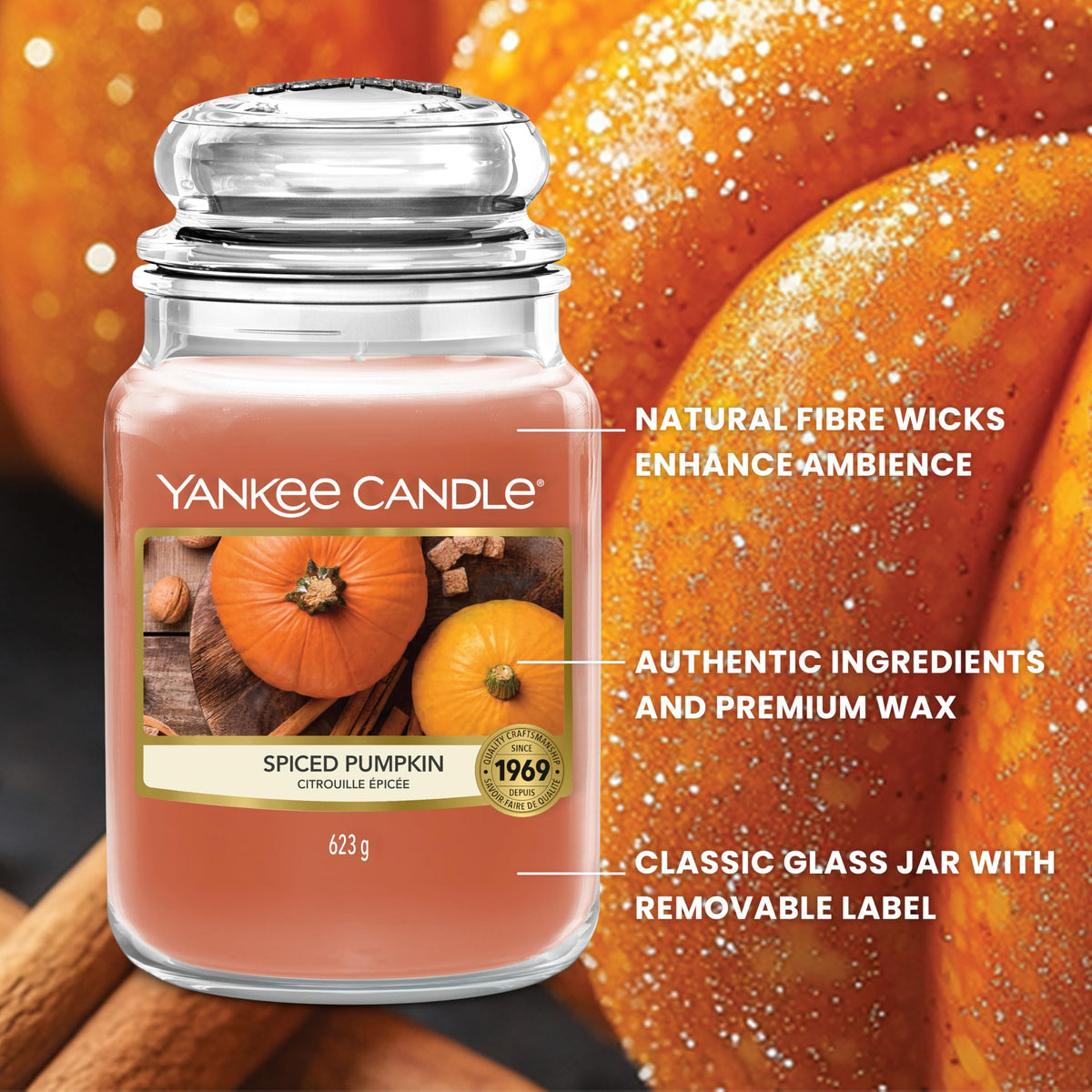 Yankee Candle Scented Candle | Christmas Magic Large Jar Candle | Long Burning Candles: up to 150 Hours | Perfect Gifts for Women