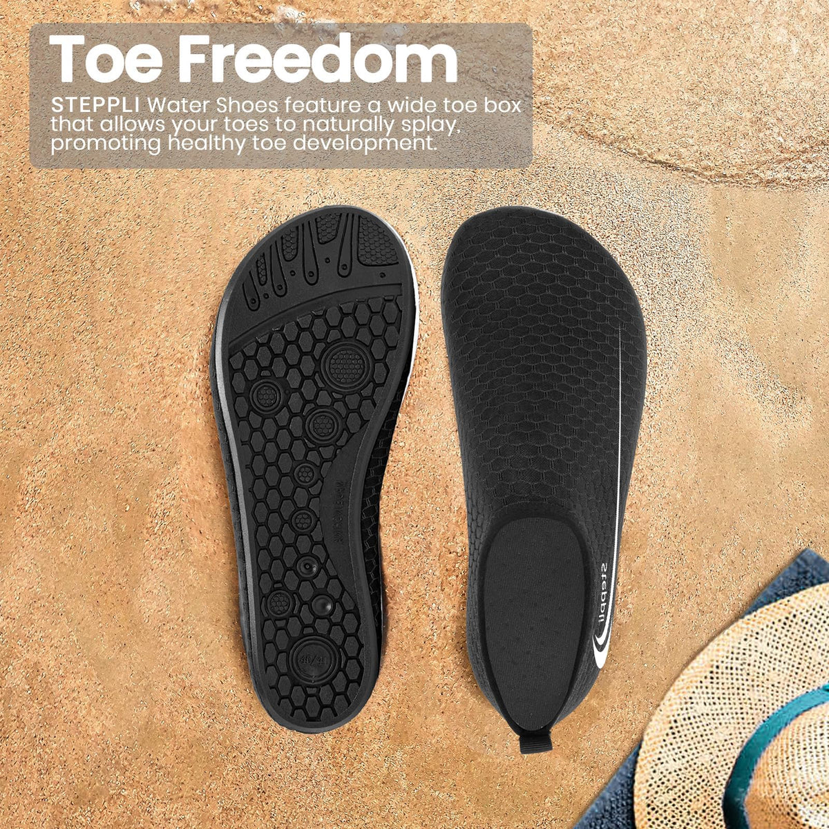 Steppli Water Shoes Swim Aqua Shoes for Men Women