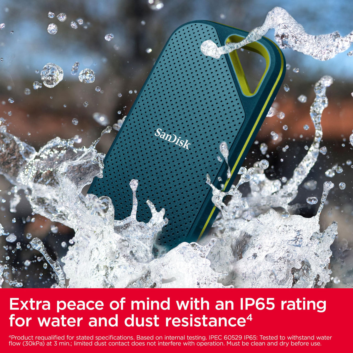 SanDisk Extreme Portable SSD 2TB - Up to 1050MB/s Read Speeds (Older Model)