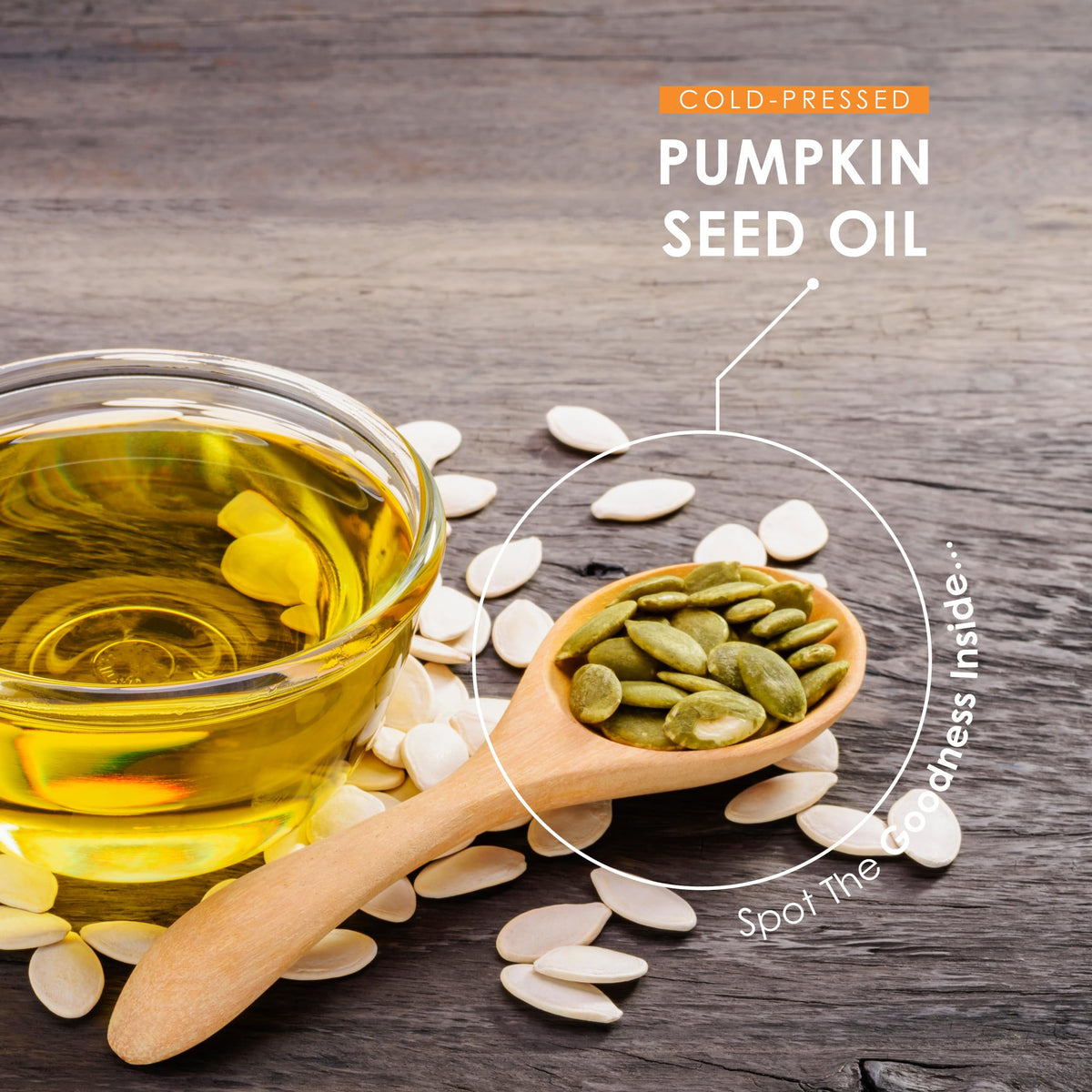 Organic Pumpkin Seed Oil 2160mg – 80% Linoleic & Oleic Acid – 120 Vegan Capsules – 1769mg Omega 6 & 9 – Virgin & Cold Pressed – By Alpha01