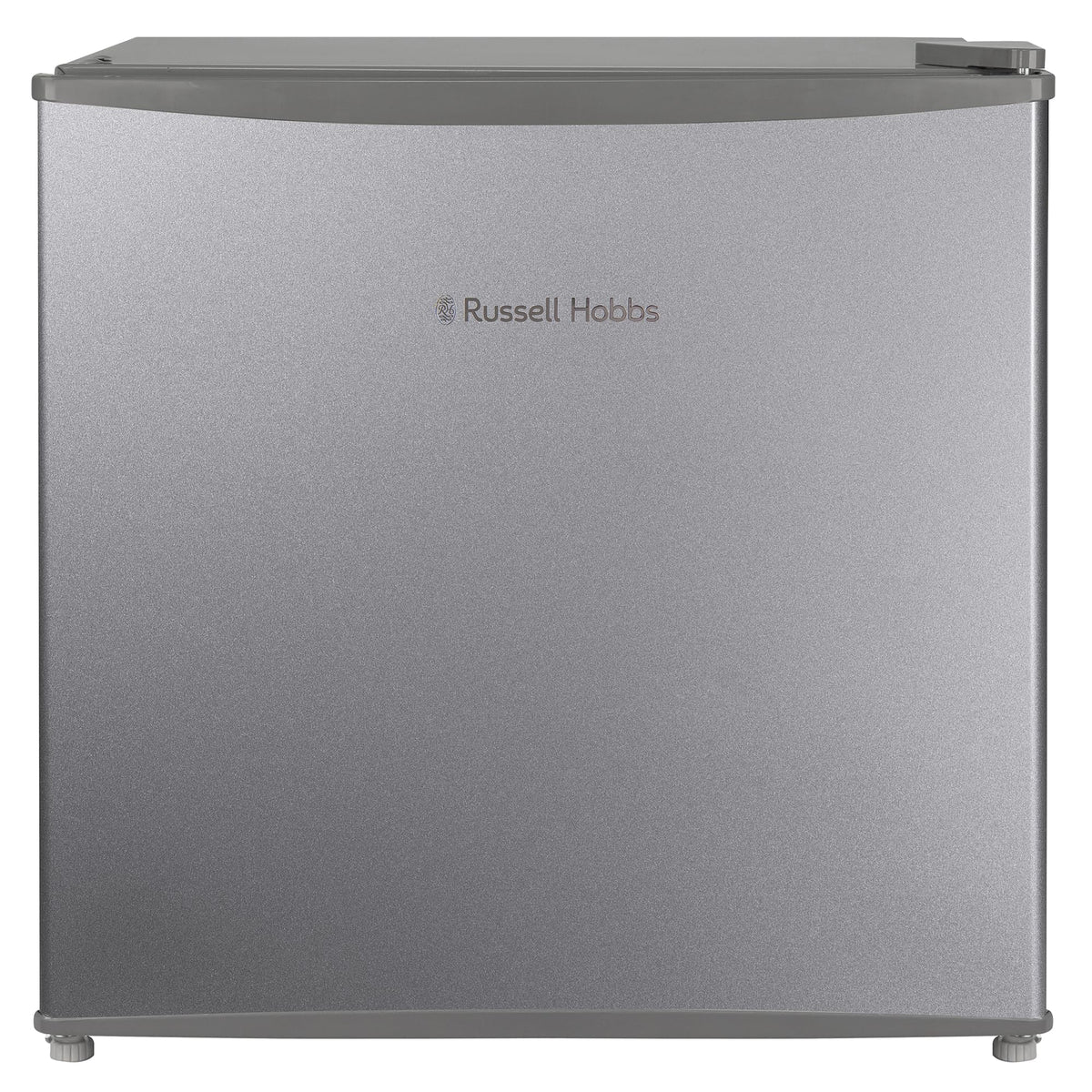 Russell Hobbs Table Top Larder Mini Fridge 43 Litre Capacity, Reversible Door & Adjustable Feet, Small Fridge, Manual Temperature Control, Ice Box, Black RHTTF0E1B