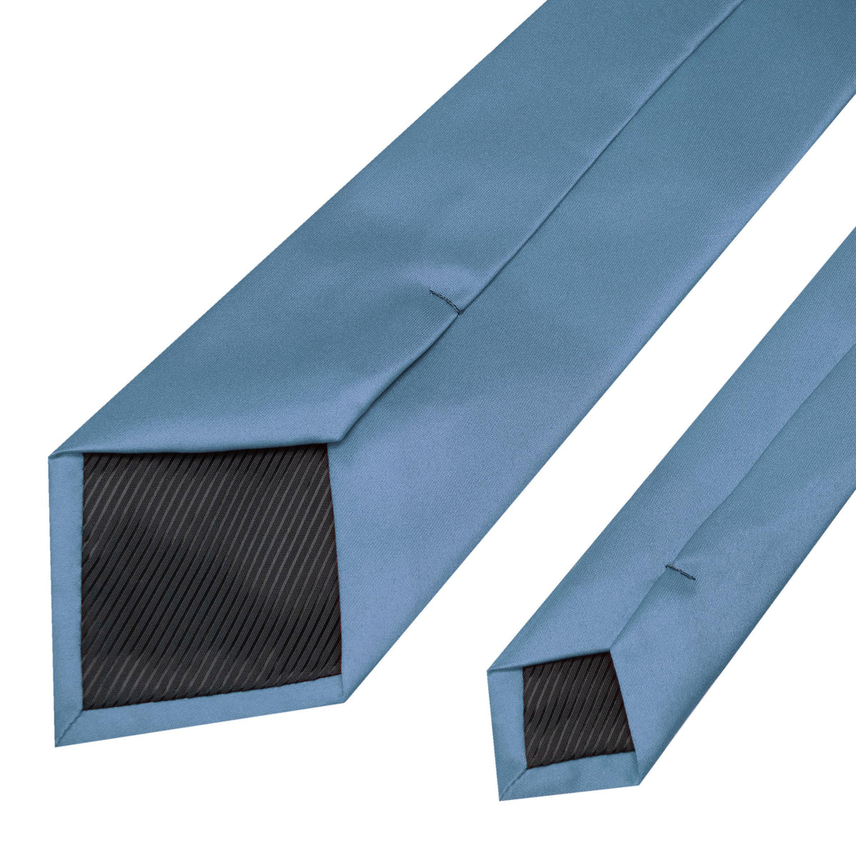 RBOCOTT Solid Color Tie Mens Necktie for Business and Wedding Party