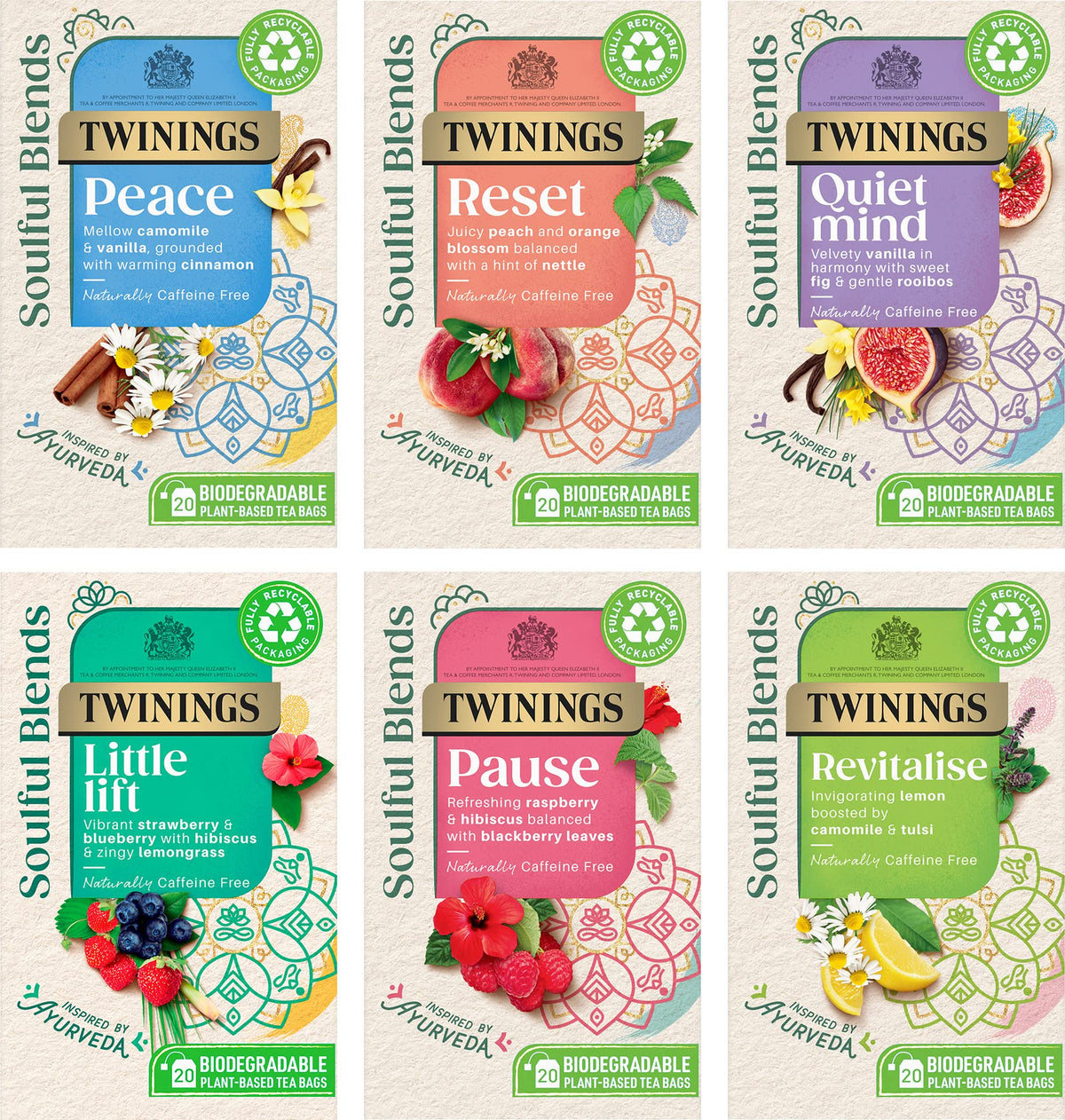 Twinings English Breakfast Tea, 4 x 80 Biodegradable Plant-Based Tea Bags