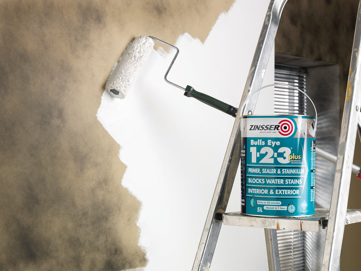 Zinsser Bulls Eye 1-2-3 - White - 500ml